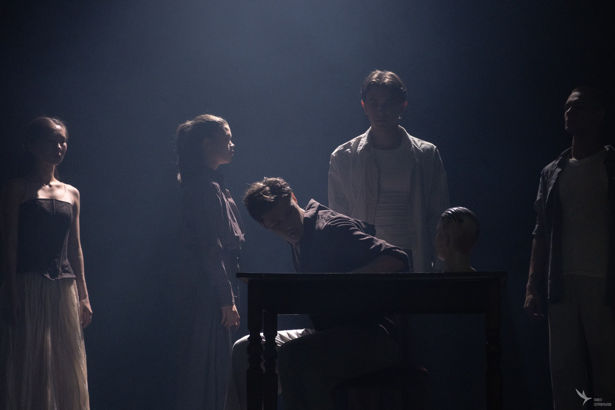 Пластический спектакль команды СЕВЕР «Голос ветра. Молчание мрамора». Репортажный фотограф в Казани Павел Серпокрылов