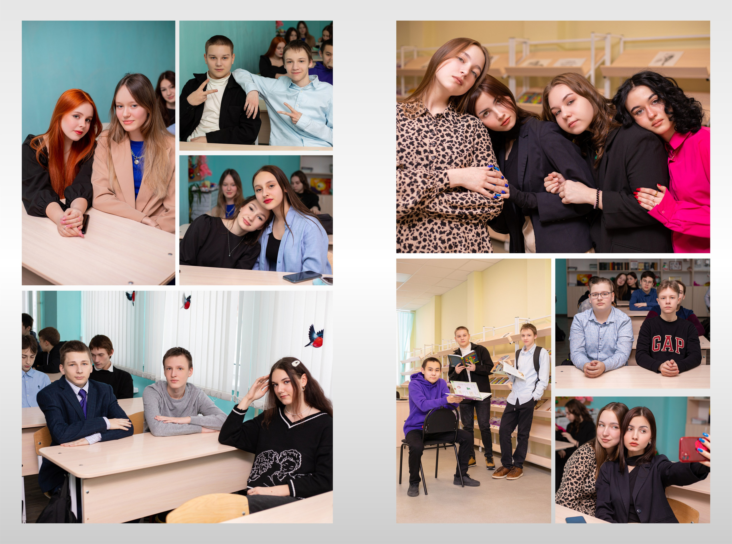 9-11 классы. Выпускные альбомы в Красноярске. Студия Колибри