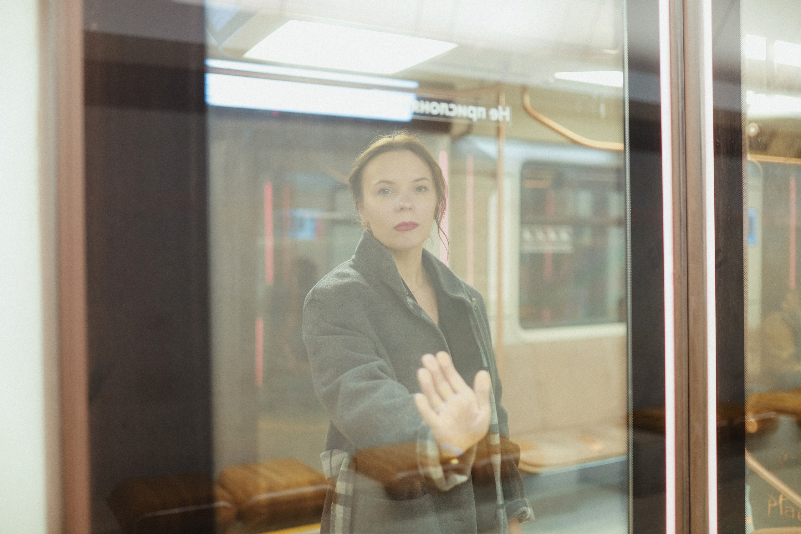 Фотосессия в московском метро. Портретный и семейный фотограф в Москве Мария Рослякова