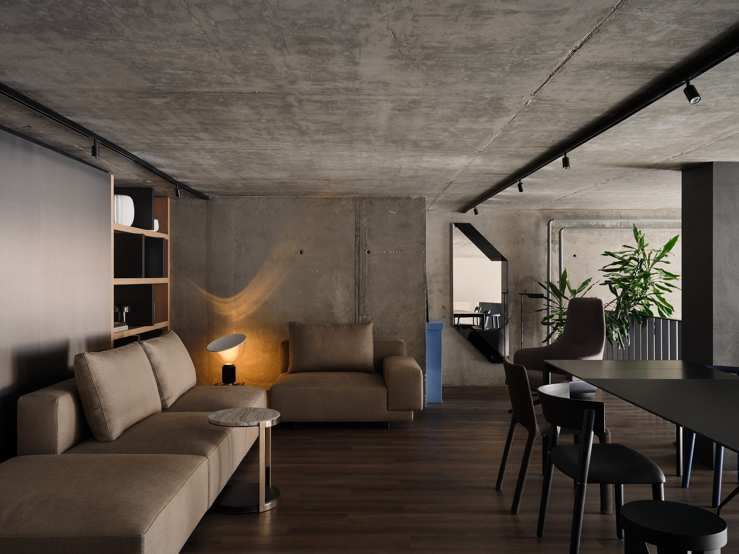 MANU Interior showroom in Saratov Russia designed by QUADRUM STUDIO