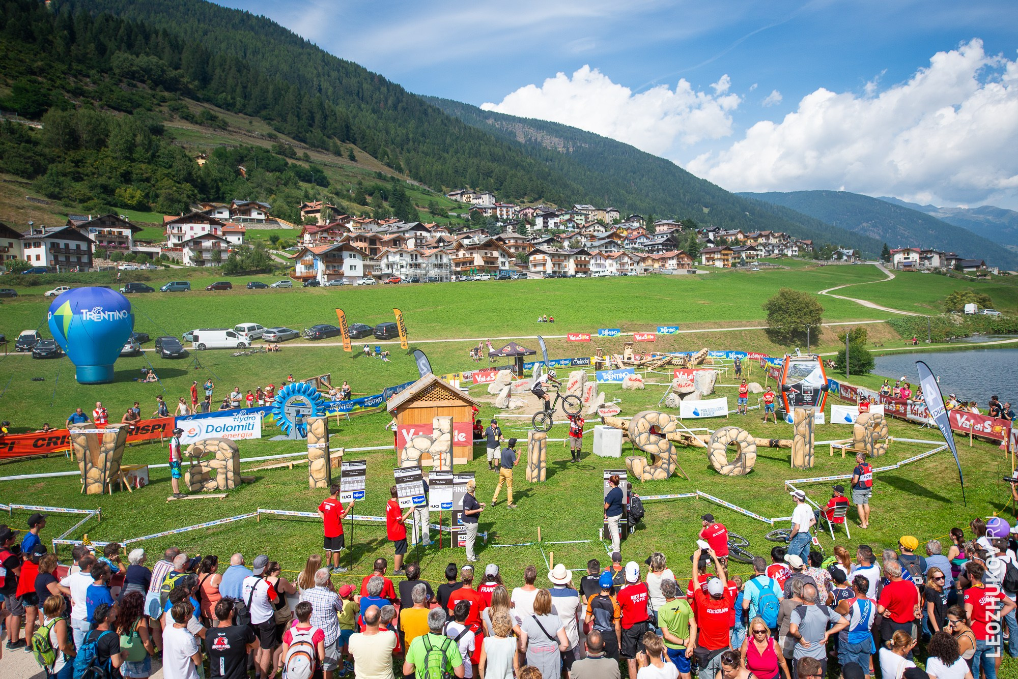 UCI Trials World Championships 2016 — finals. Sports photographer Leonid Zhukov