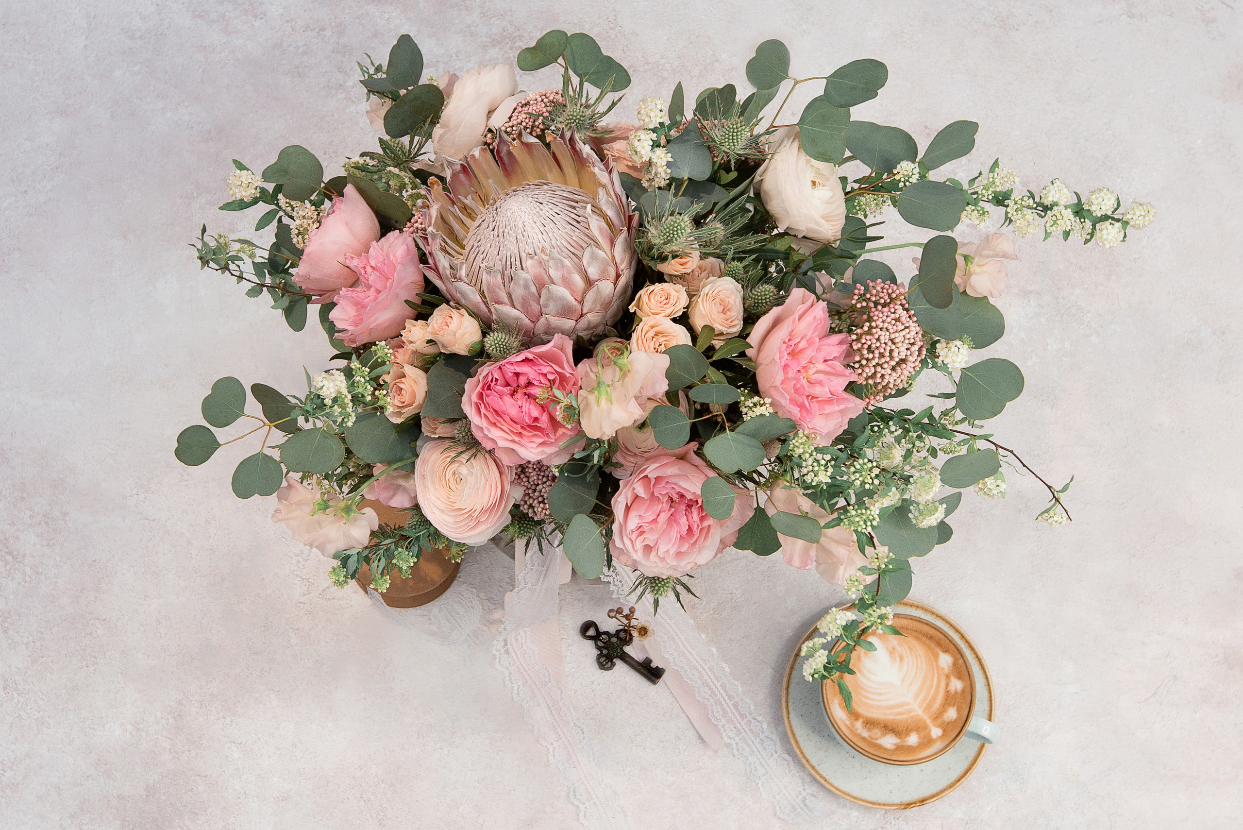 фотосъемка букета цветов