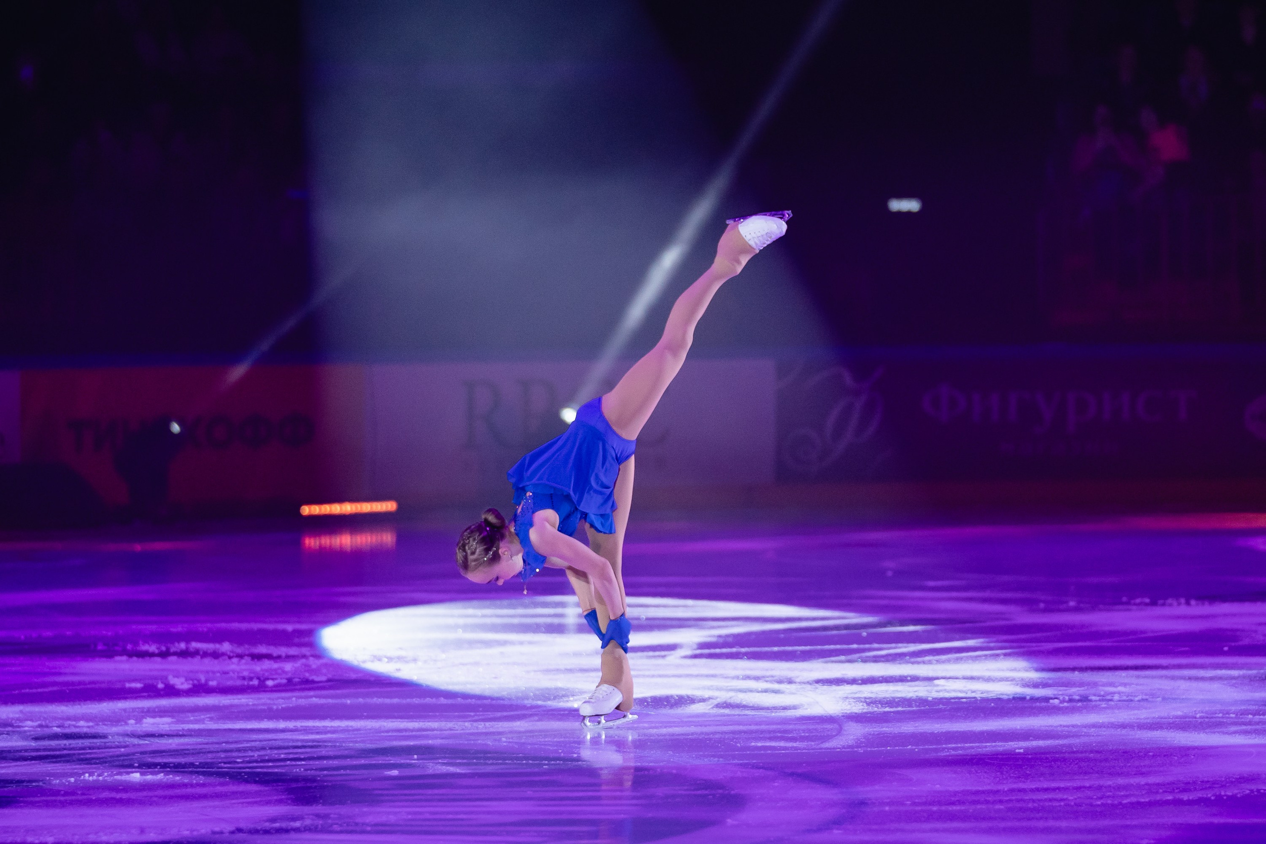 Шоу «Чемпионы на льду» в Новосибирске. Воробьева Ксения — Спортивный и танцевальный фотограф Новосибирск