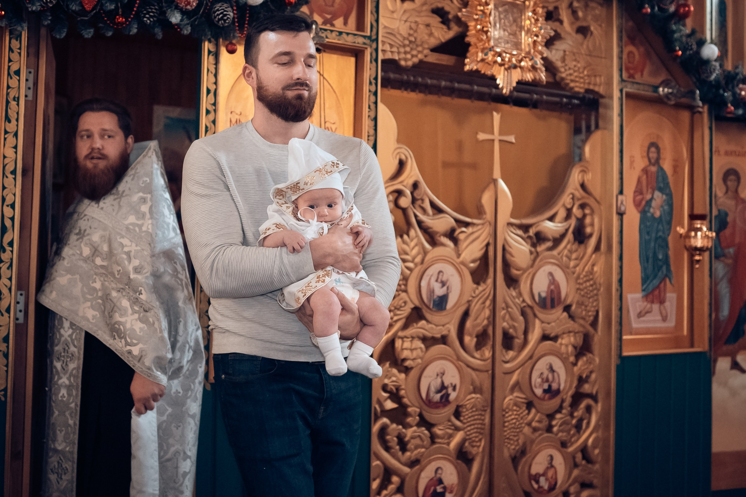 Крещение в храме Блж.Ксении Петербургской Севастополь. Церковный фотограф Севастополь