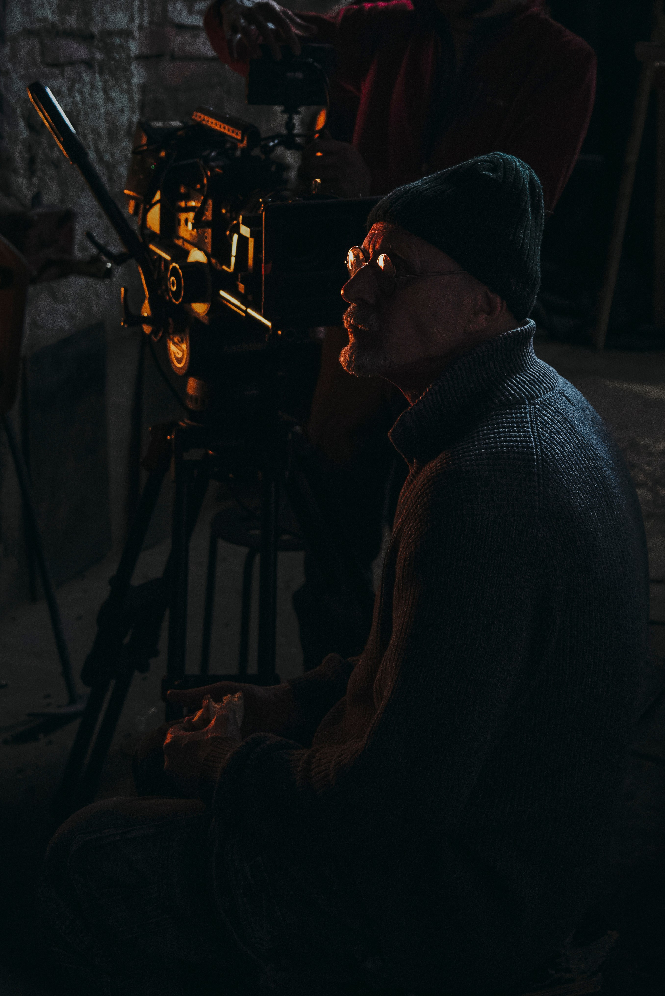 Бэкстейдж. Фотограф и оператор Илья Гунбин