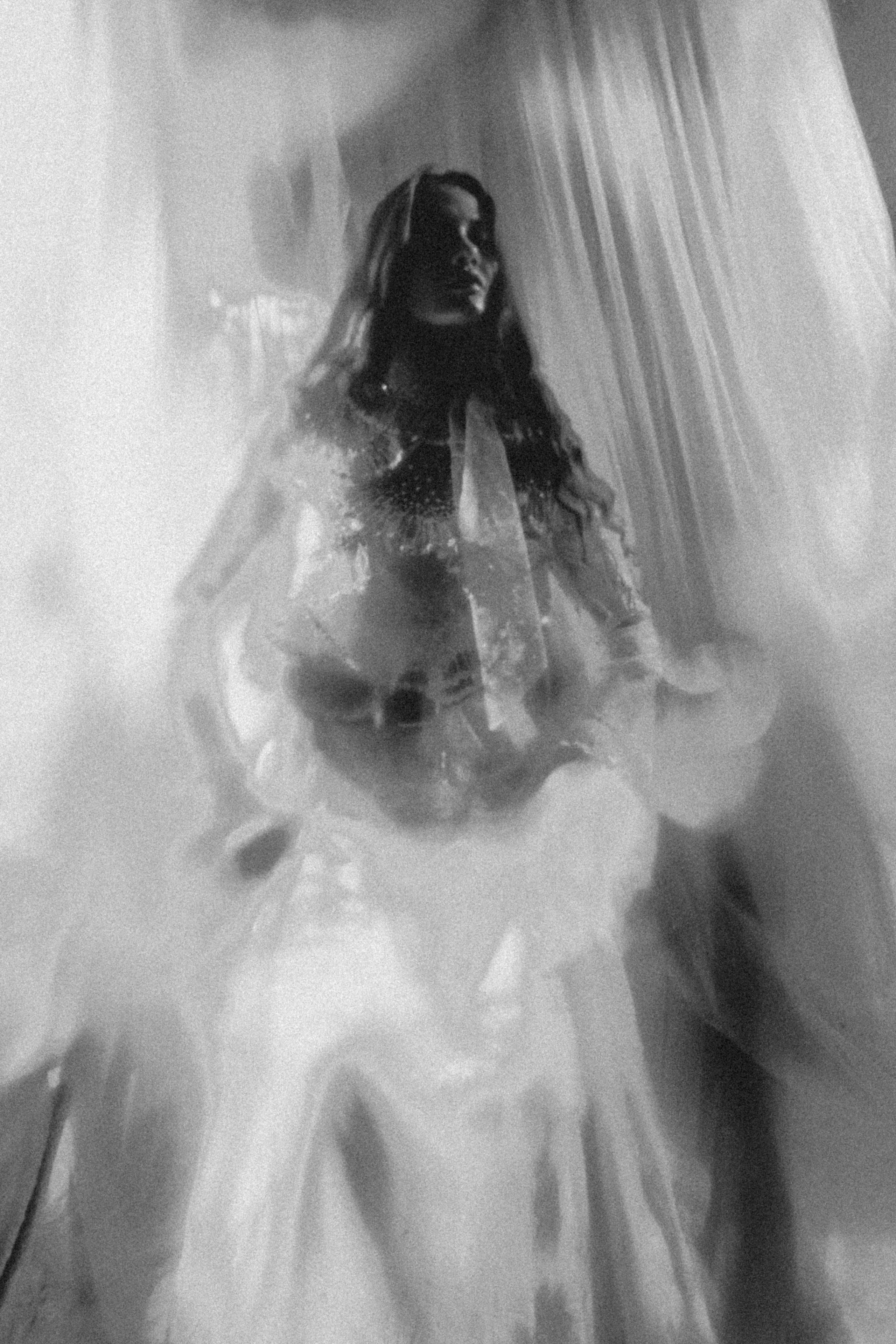 SPIRALING IN DARKNESS. Liliya Zhilina — visual artist and art-fashion photographer