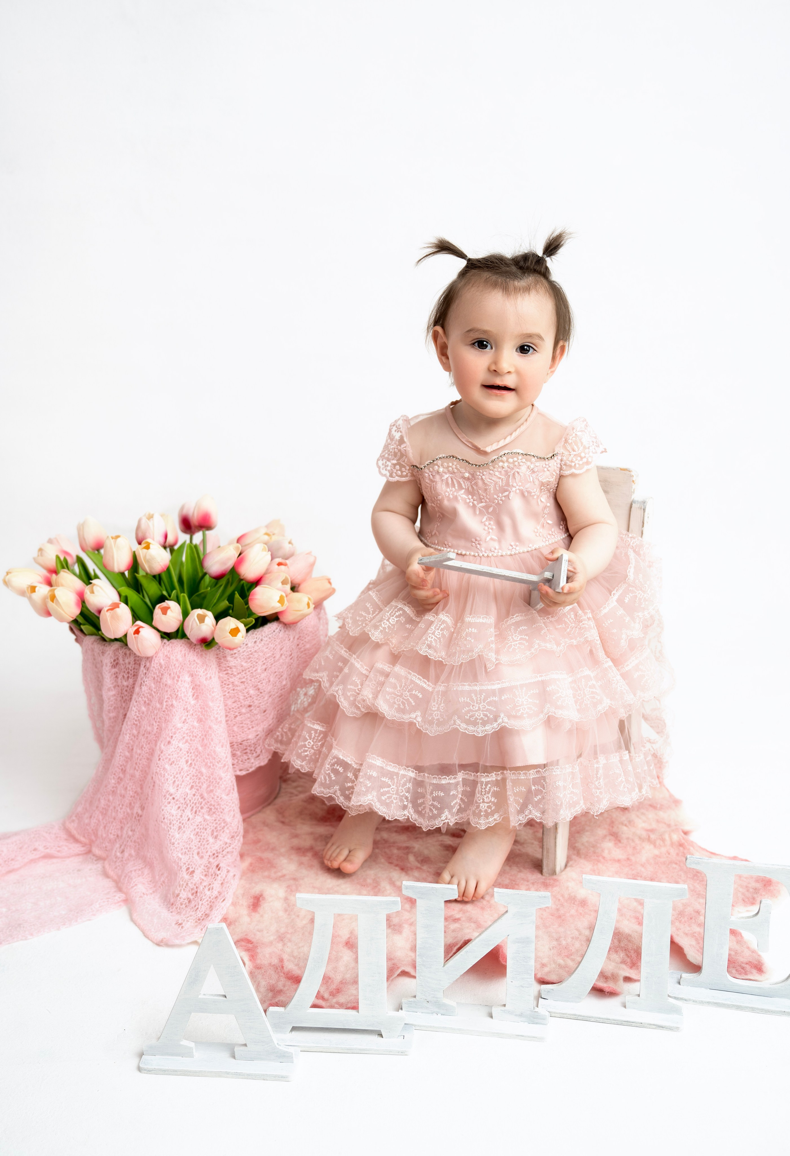 Фотосессия ГОДОВАСИЕ. Фотограф новорожденных, детей до года и беременных в Симферополе