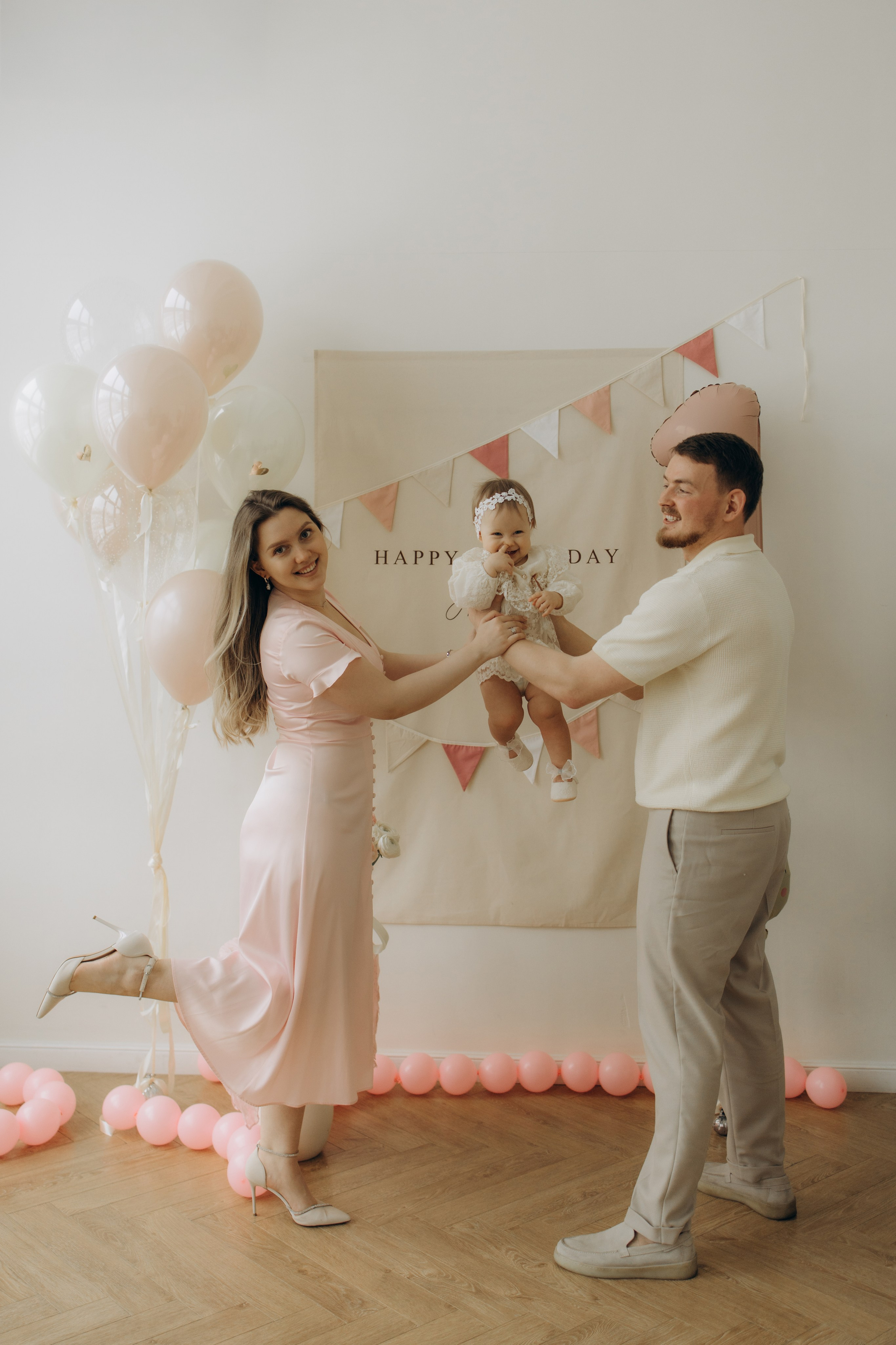 Первый день рождения!. Семейный фотограф Москва Юлиана Фетисова