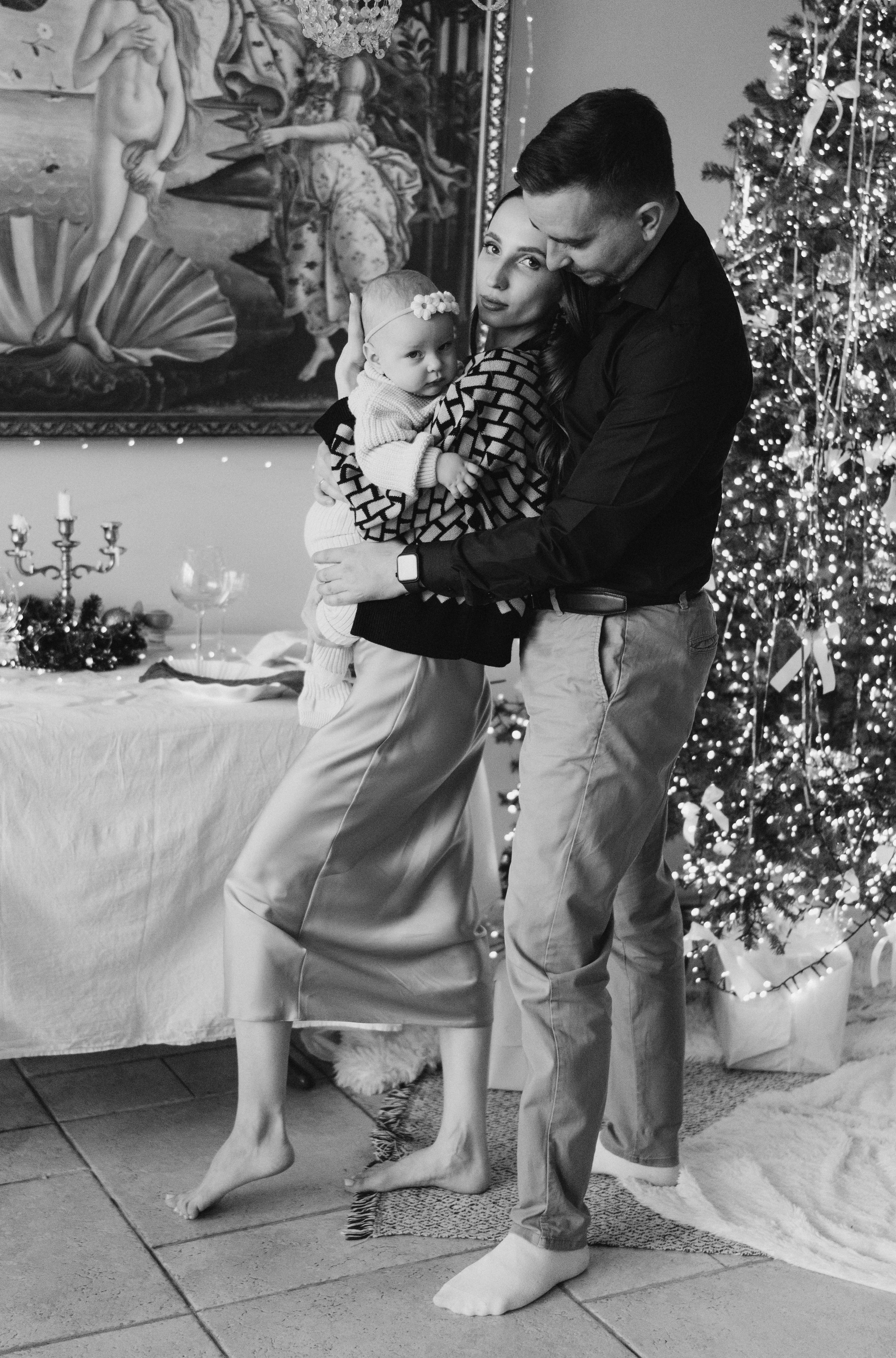 В преддверии 1 Нового года. Семейный, ньюборн фотограф, фотограф на роды в Москве, Виктория Тюльдюкова