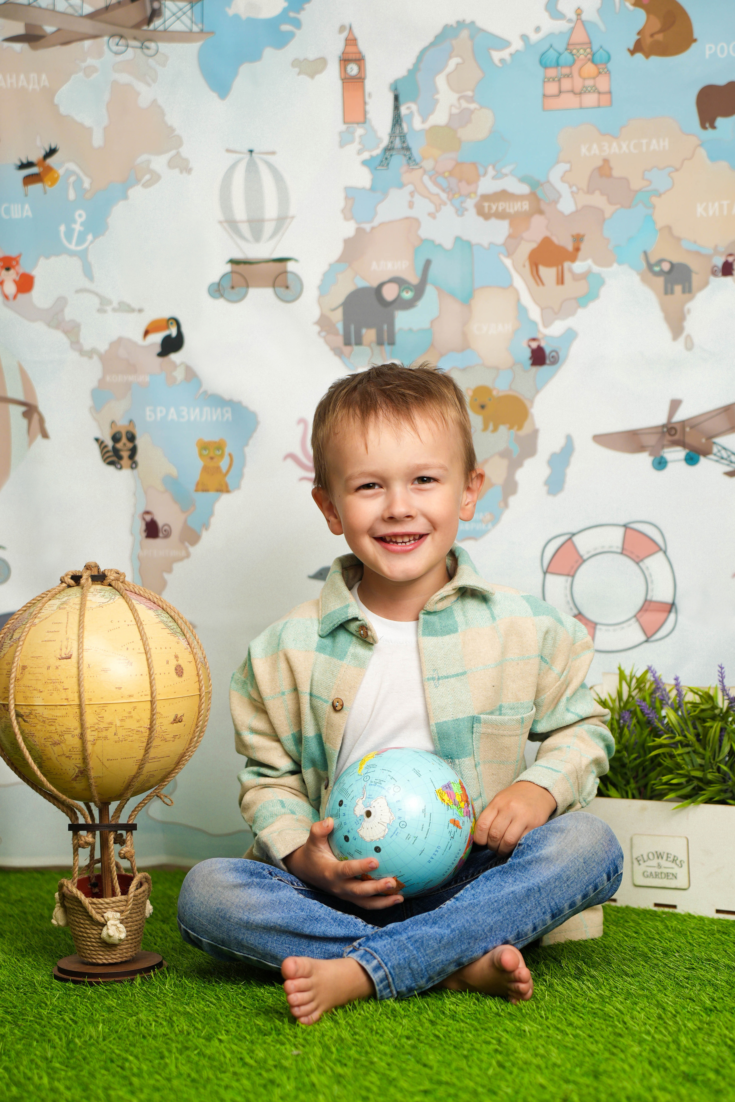 Фон. Детская фотография в Анжеро-Судженске