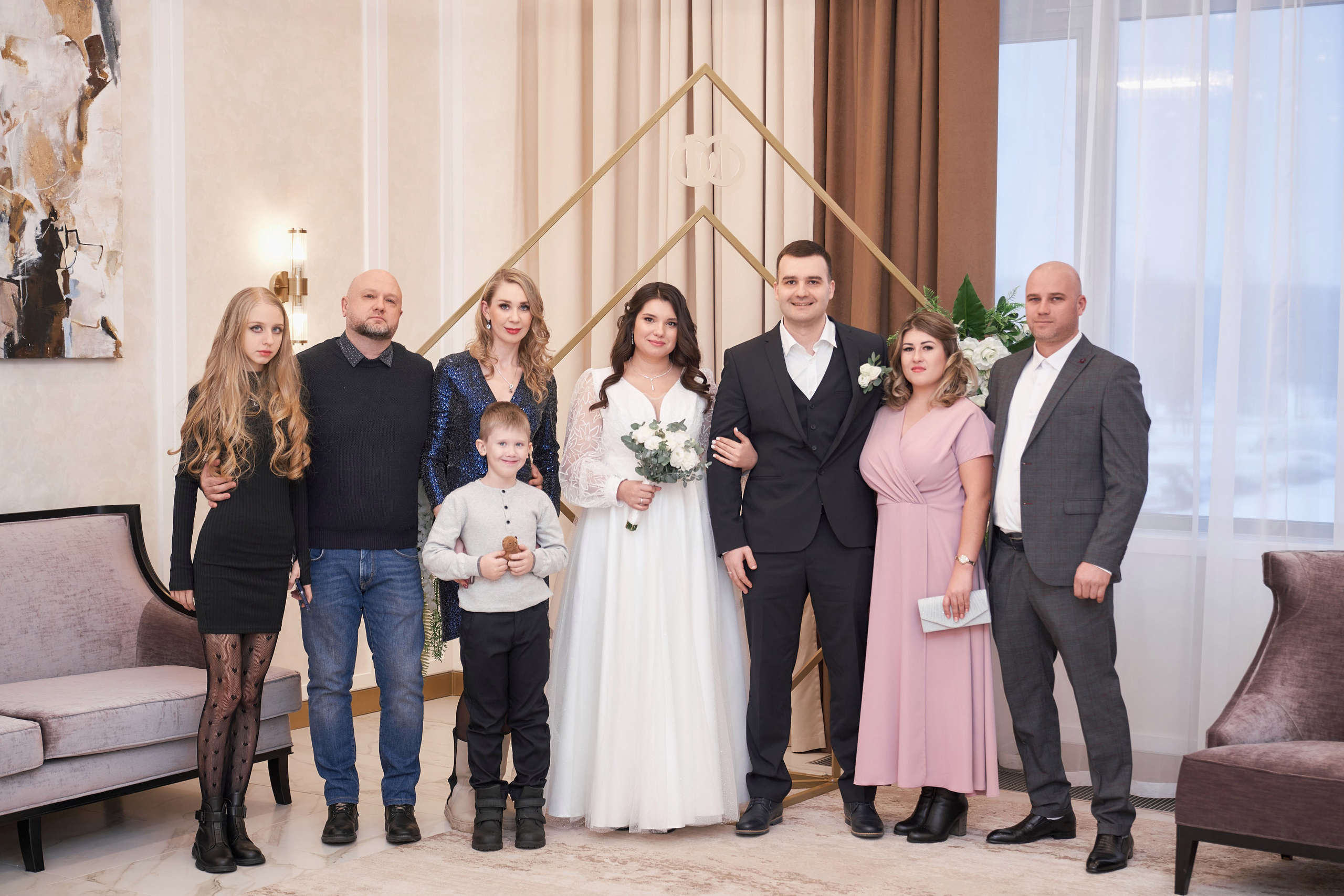 Свадебная Фотосессия в Бутовском ЗАГС, фотограф Евгений Опарин