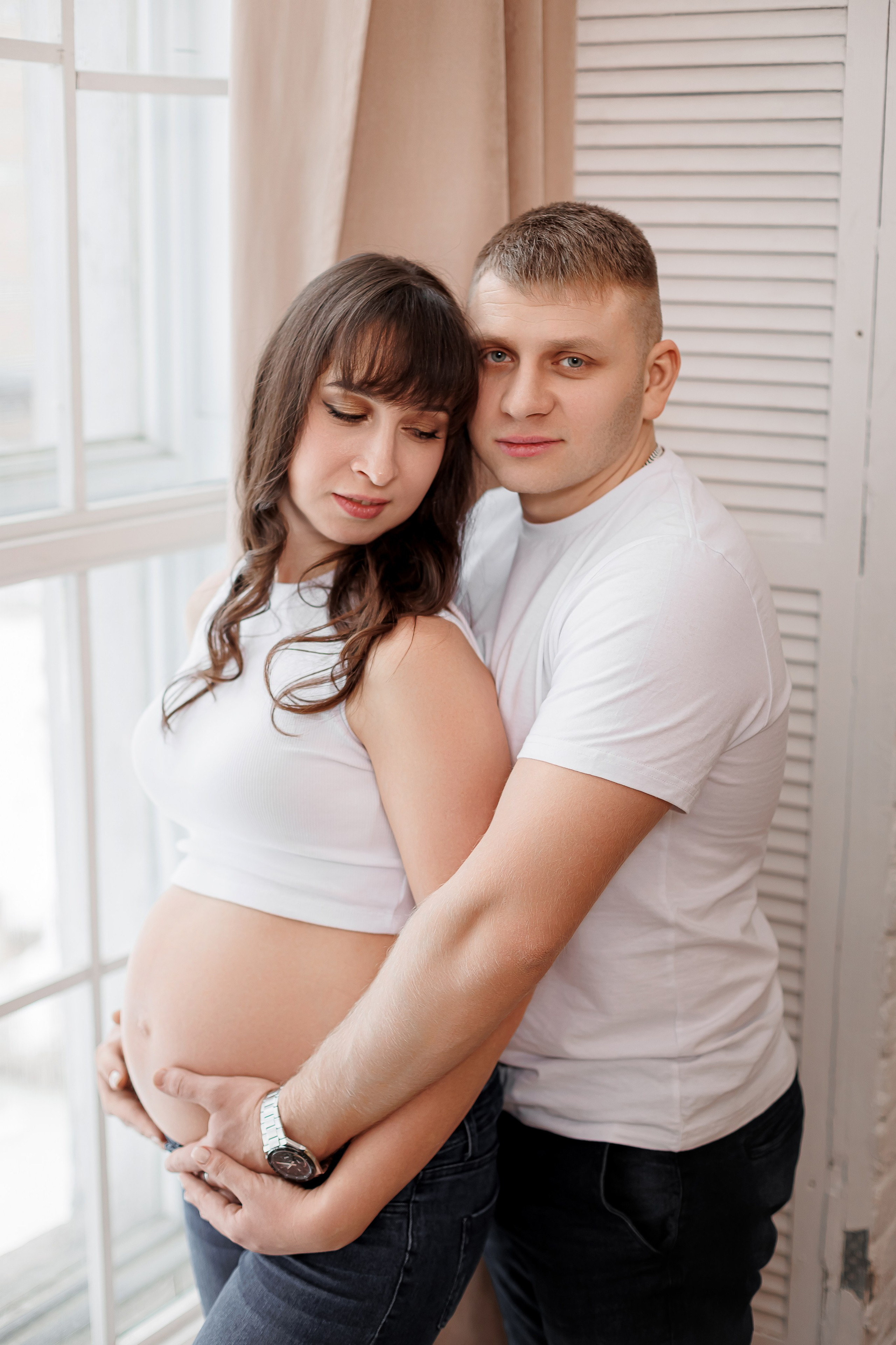 Ольга, Алексей и Артём в Cross Studio. Семейный и детский фотограф Комина Елена, Власиха, Одинцово