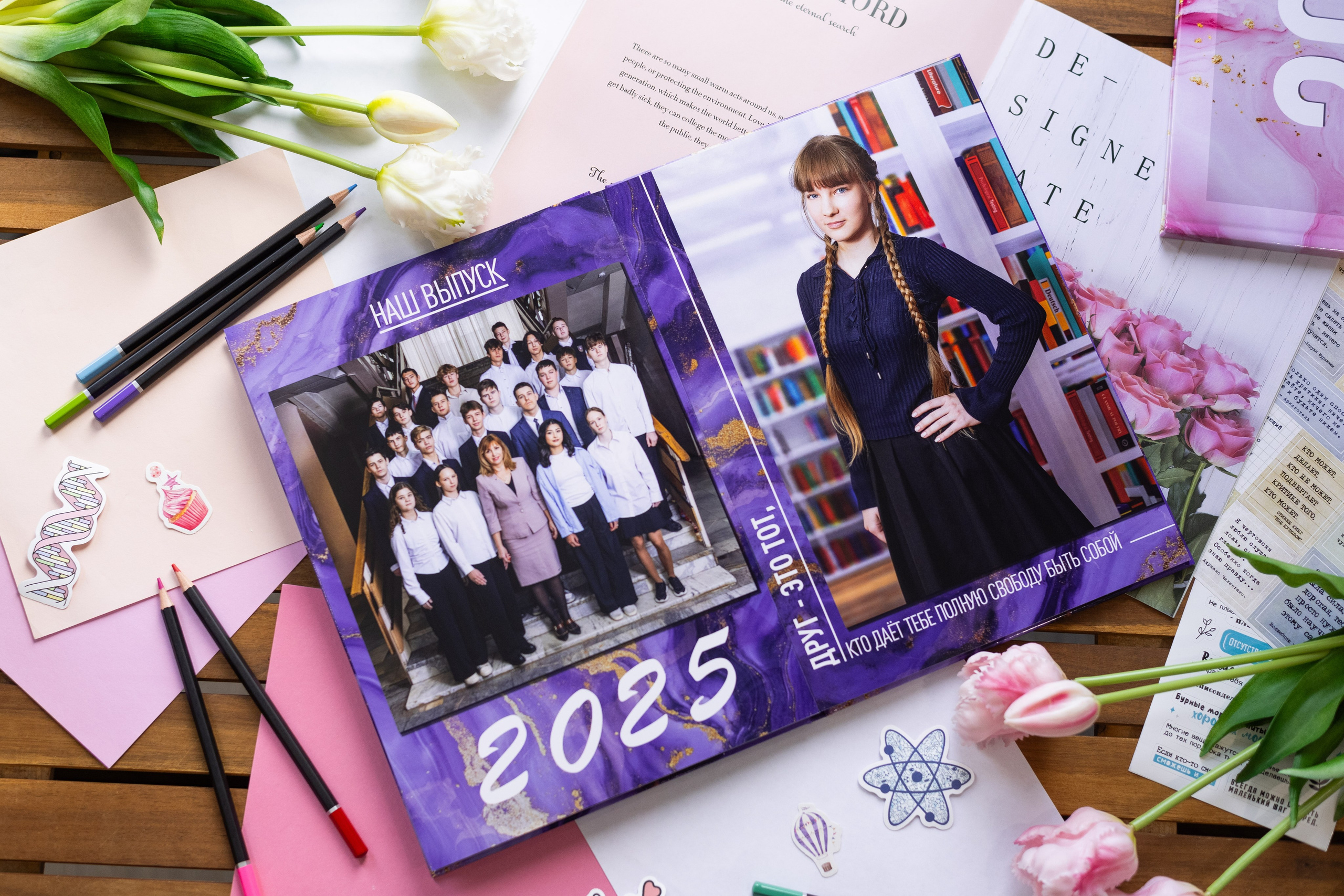 Альбом на 10 разворотов. Выпускные альбомы в Подольске Москве и МО