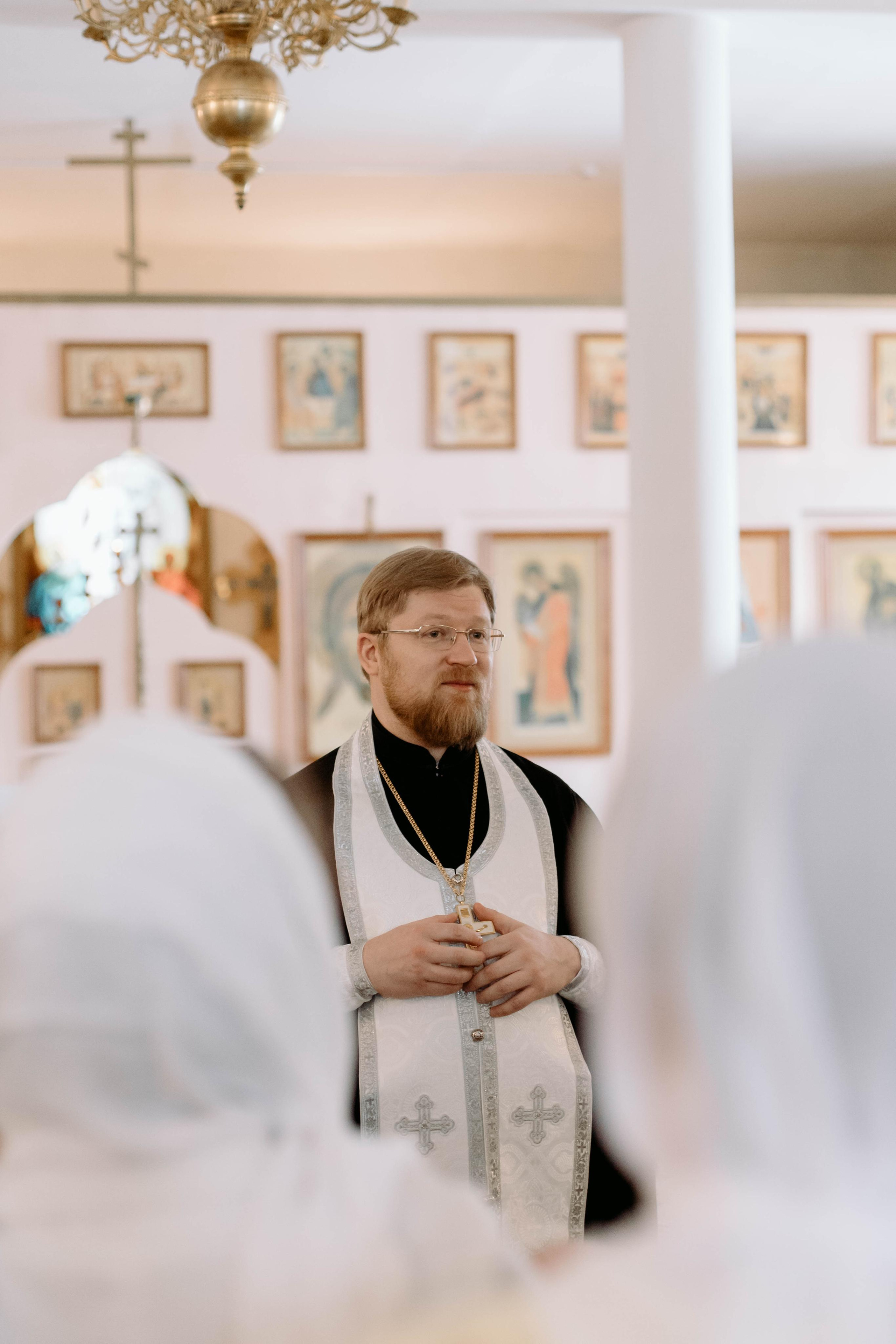 Крещение Ксении в Соборе Троицы живоначальной в Подольске, фотосессия. Фотограф Валерия Горбунова Подольск Бутово Видное Щербинка