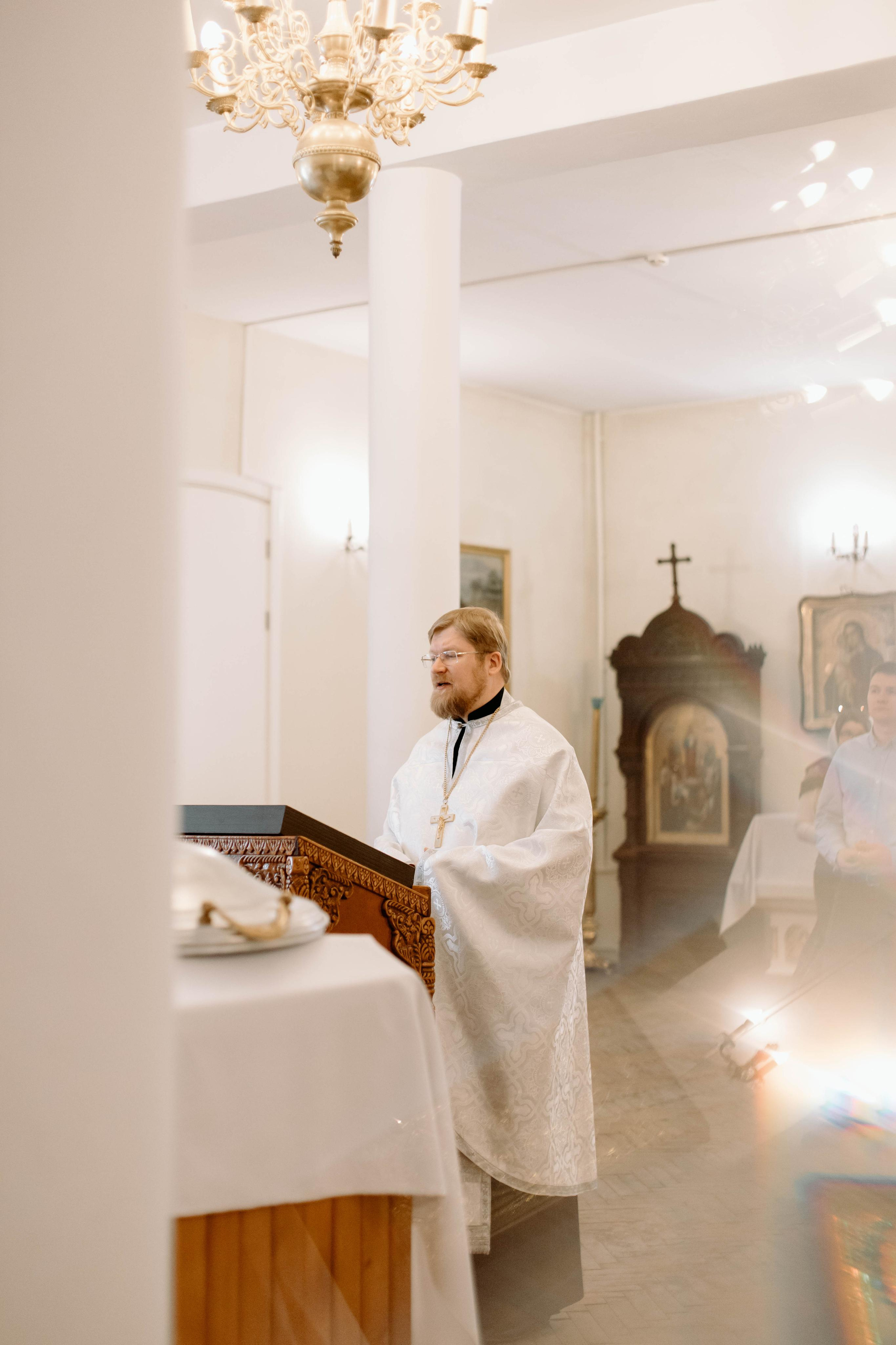 Крещение Ксении в Соборе Троицы живоначальной в Подольске, фотосессия. Фотограф Валерия Горбунова Подольск Бутово Видное Щербинка