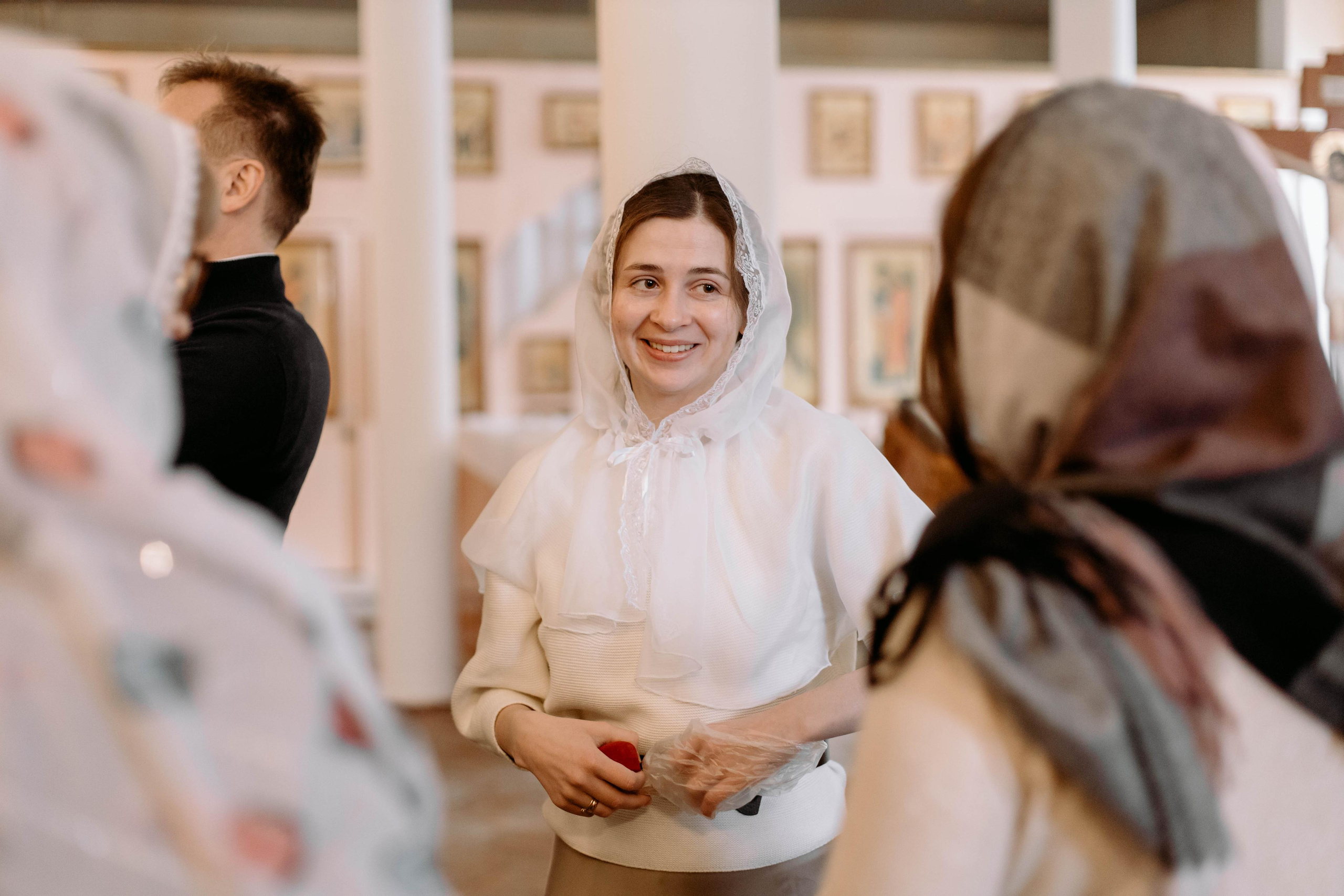 Крещение Ксении в Соборе Троицы живоначальной в Подольске, фотосессия. Фотограф Валерия Горбунова Подольск Бутово Видное Щербинка