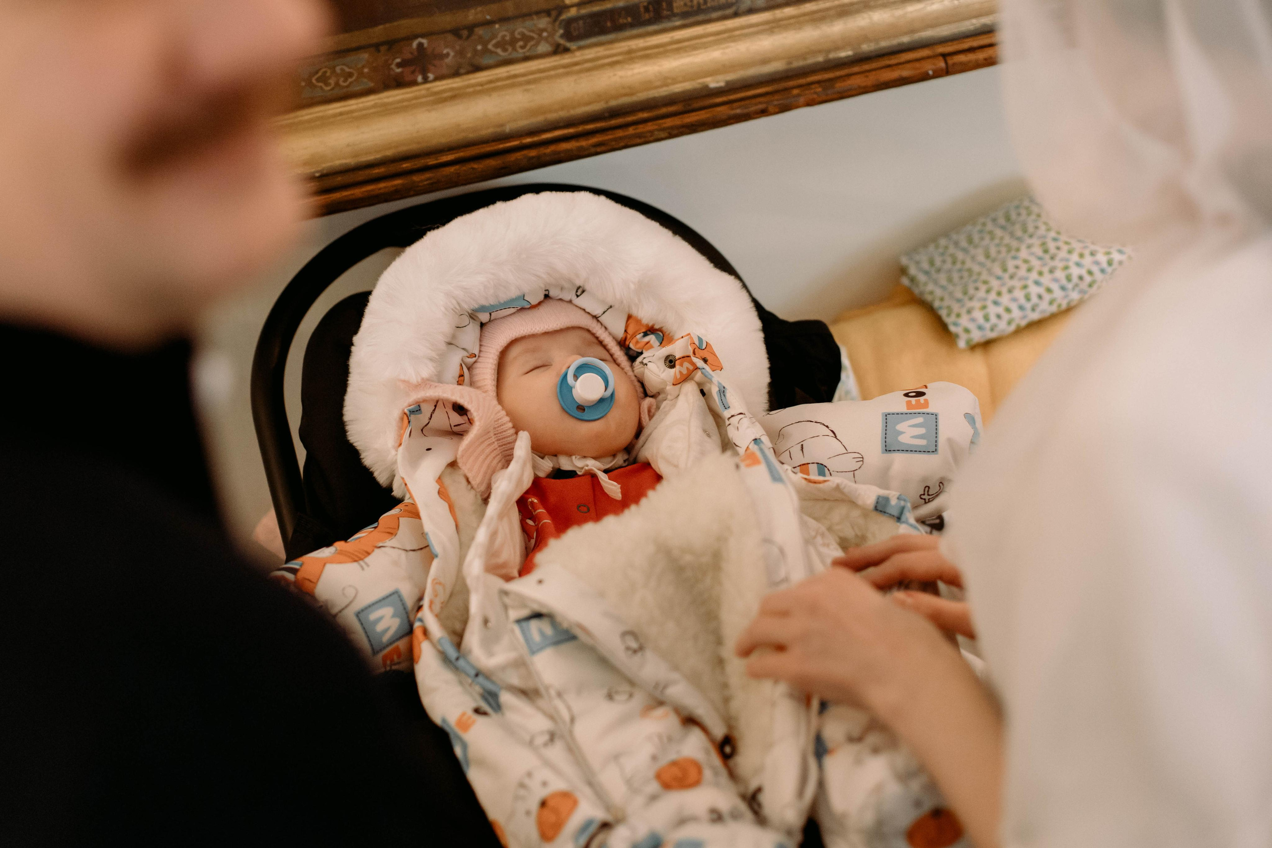 Крещение Ксении в Соборе Троицы живоначальной в Подольске, фотосессия. Фотограф Валерия Горбунова Подольск Бутово Видное Щербинка