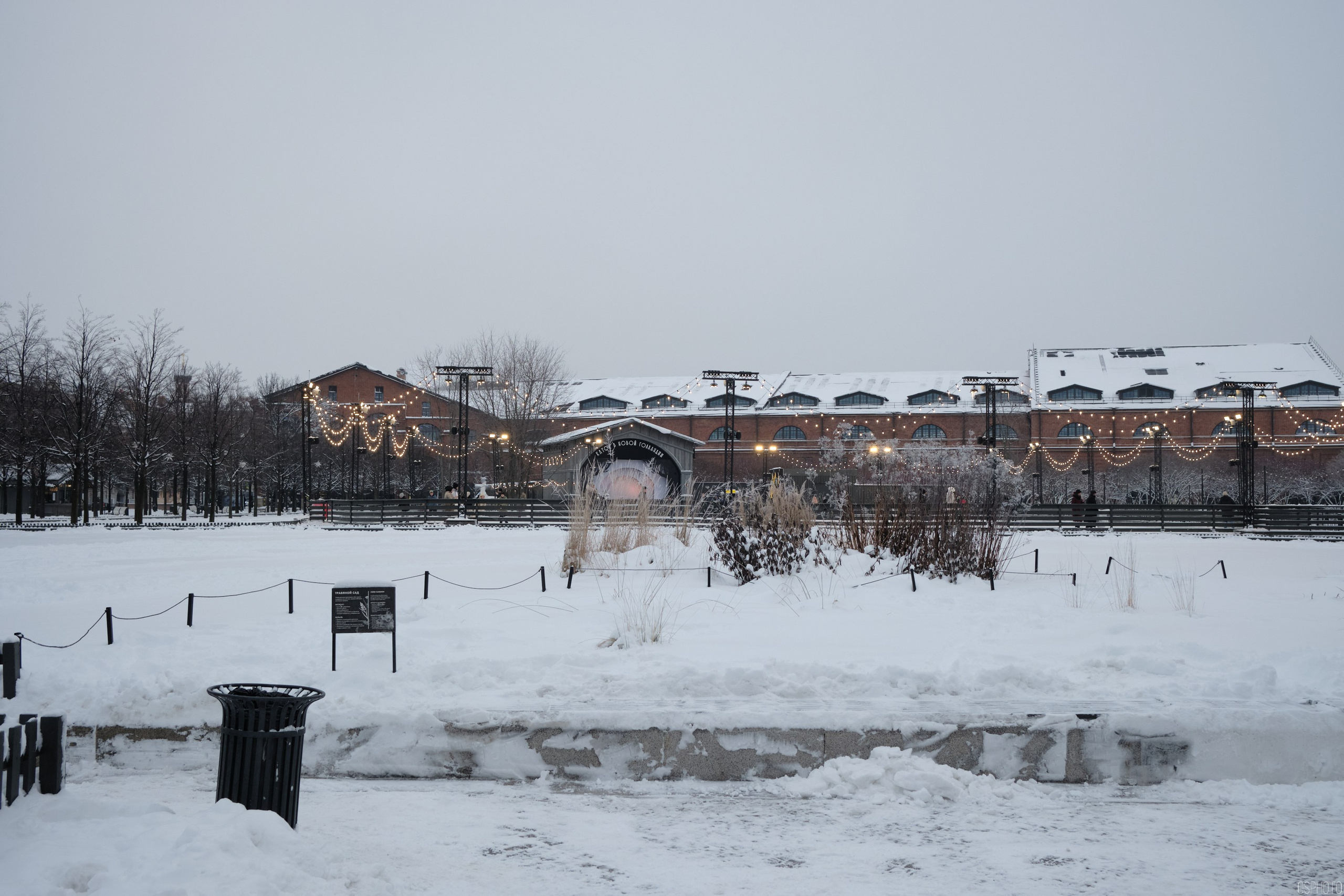 Снег и туман в Санкт-Петербурге. Фотографъ Сергѣевъ. Поймать мгновеніе