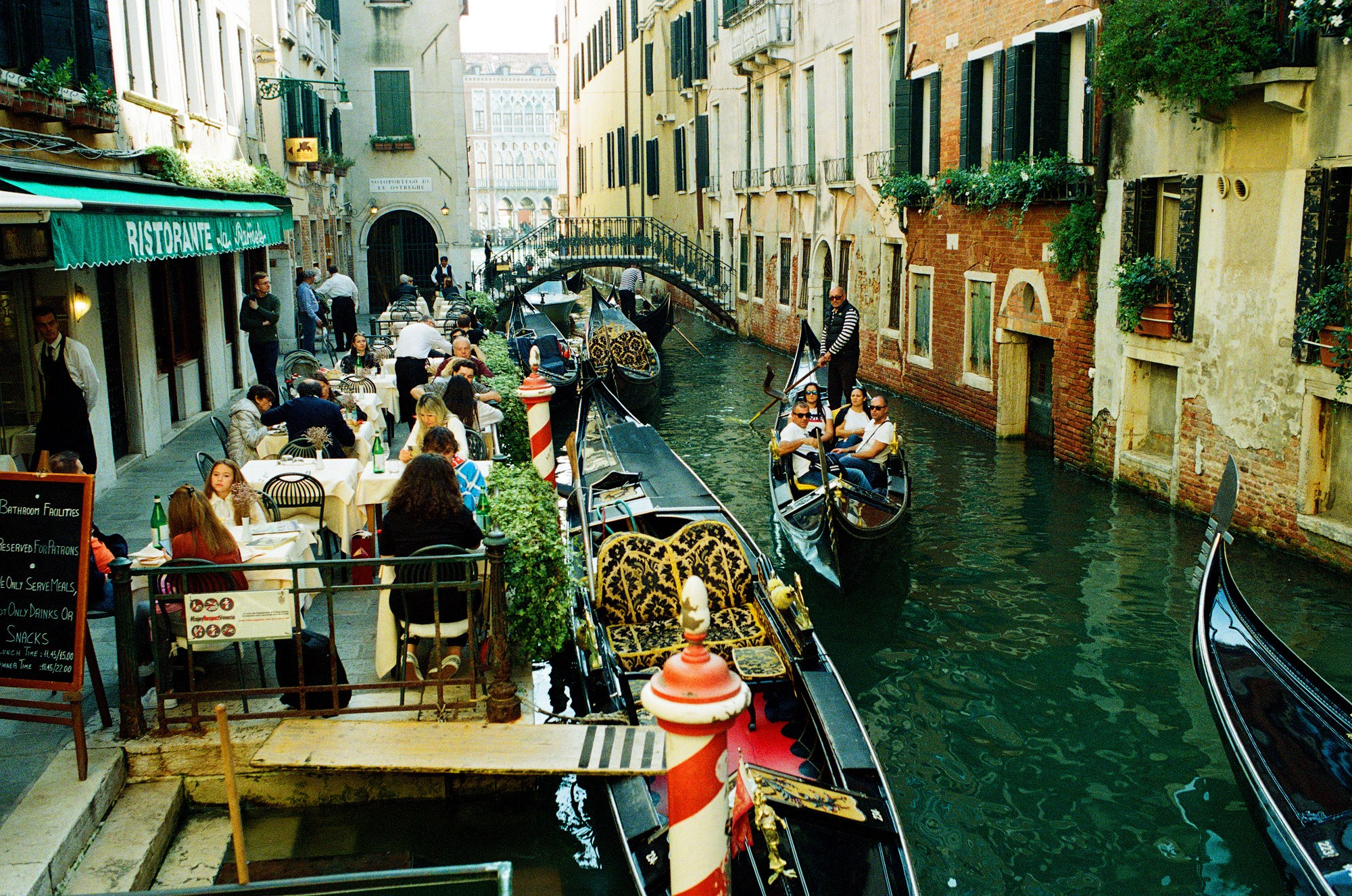 A gastrotourist. Venice
