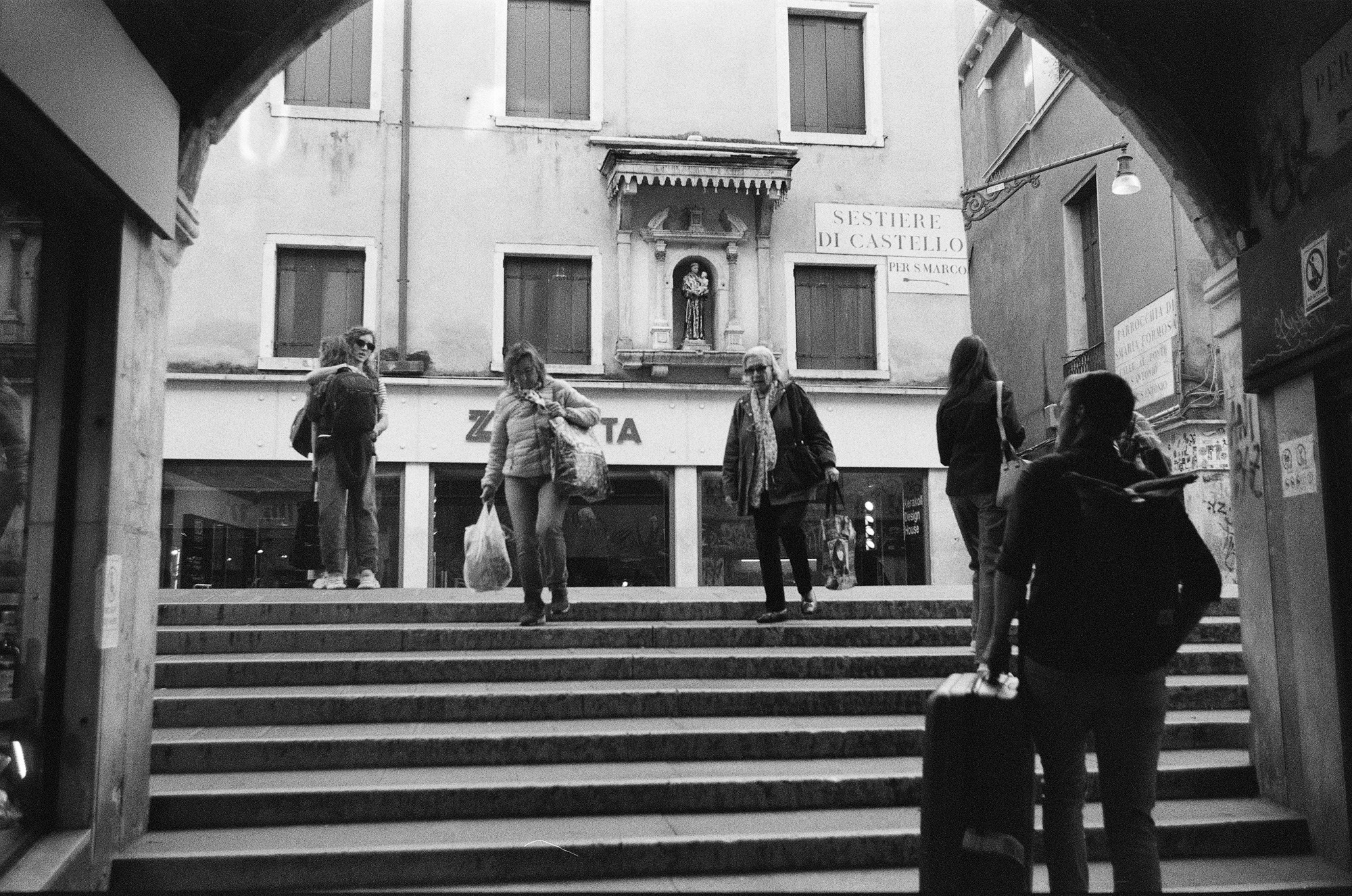 A gastrotourist. Venice