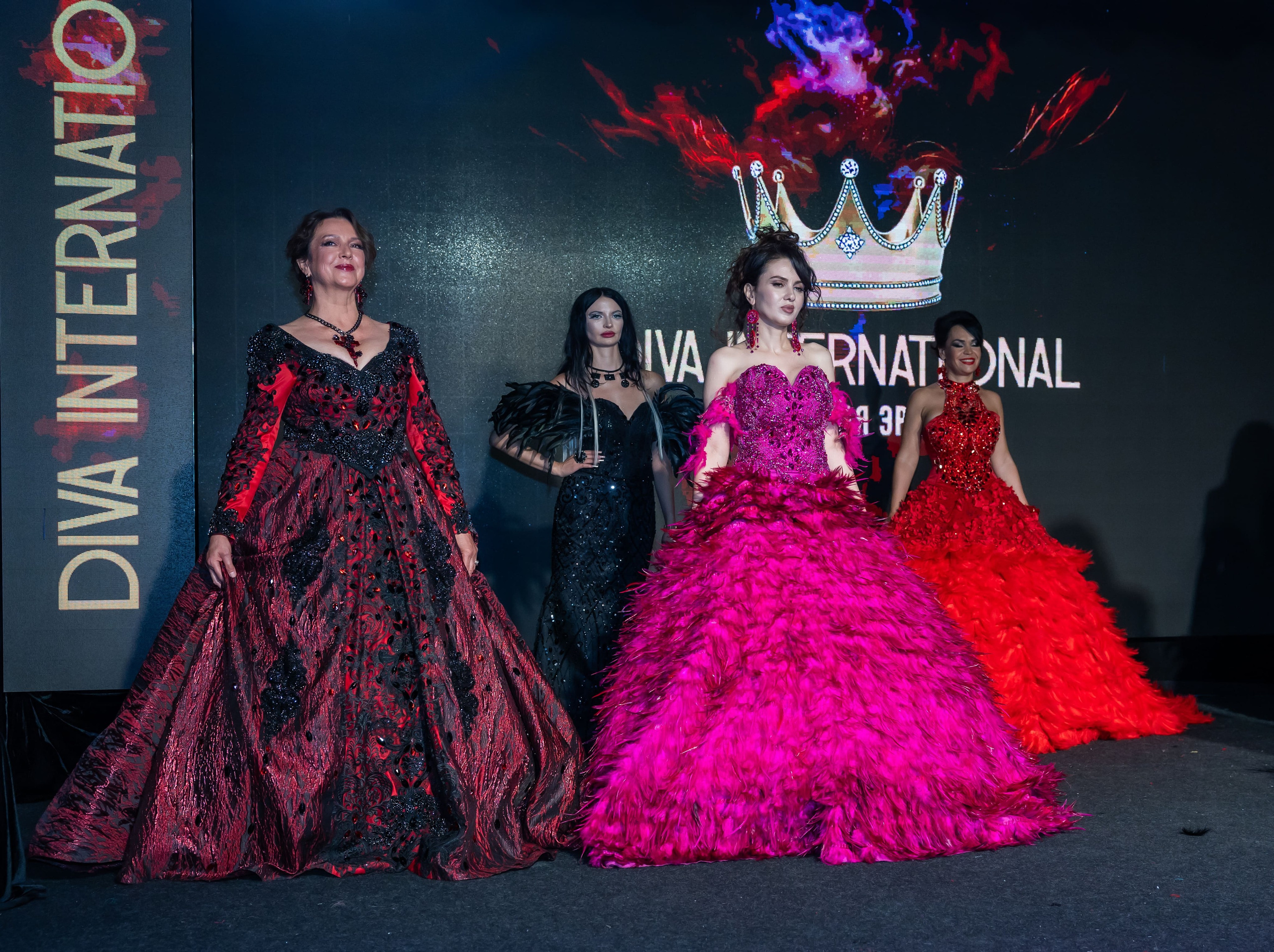 Финалистки конкурса красоты DIVA International 2026 перед объявлением результатов