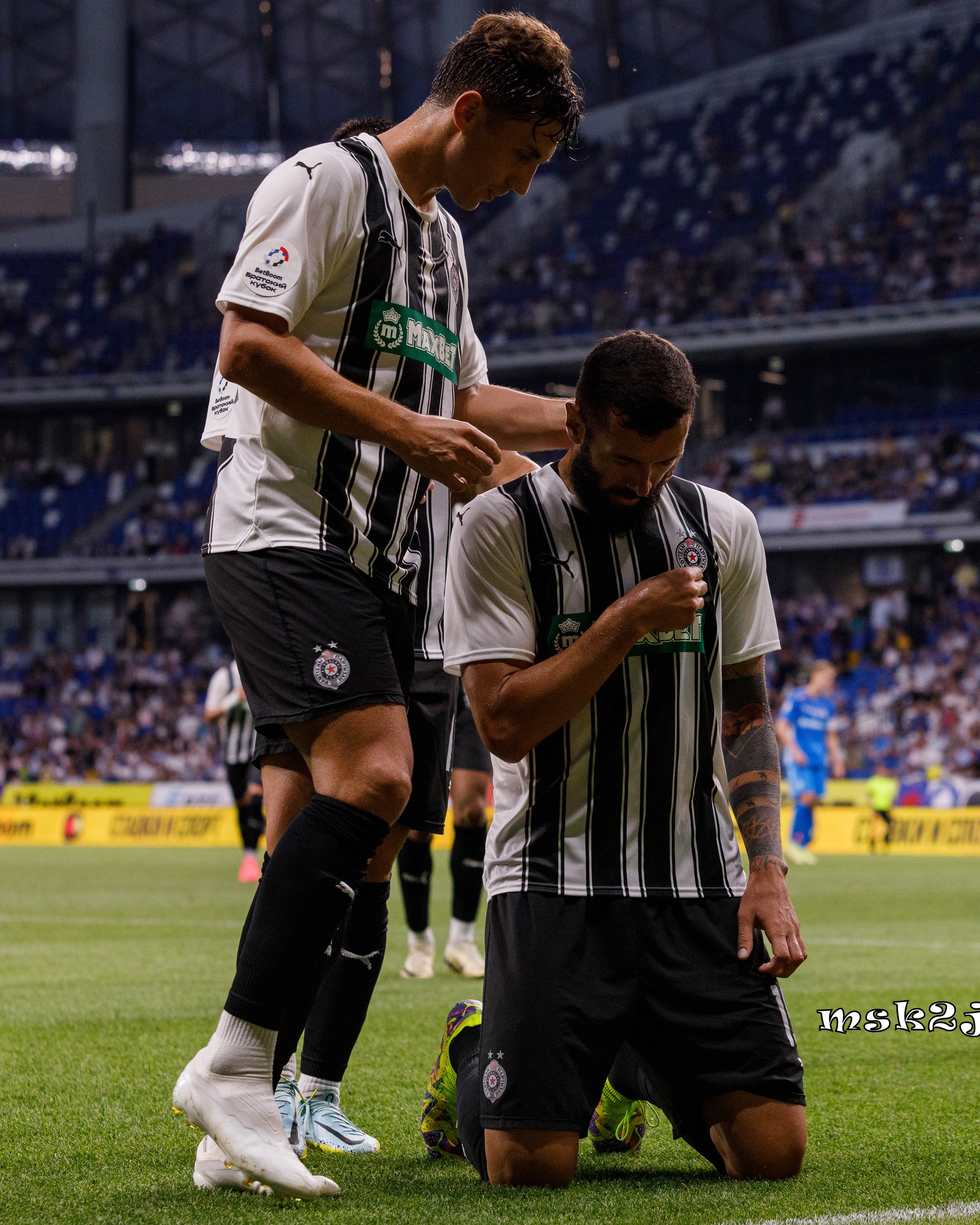 Фоторепортаж. ФК Динамо — ФК Партизан. Михаил Тоцкий портретный и репортажный фотограф в Москве