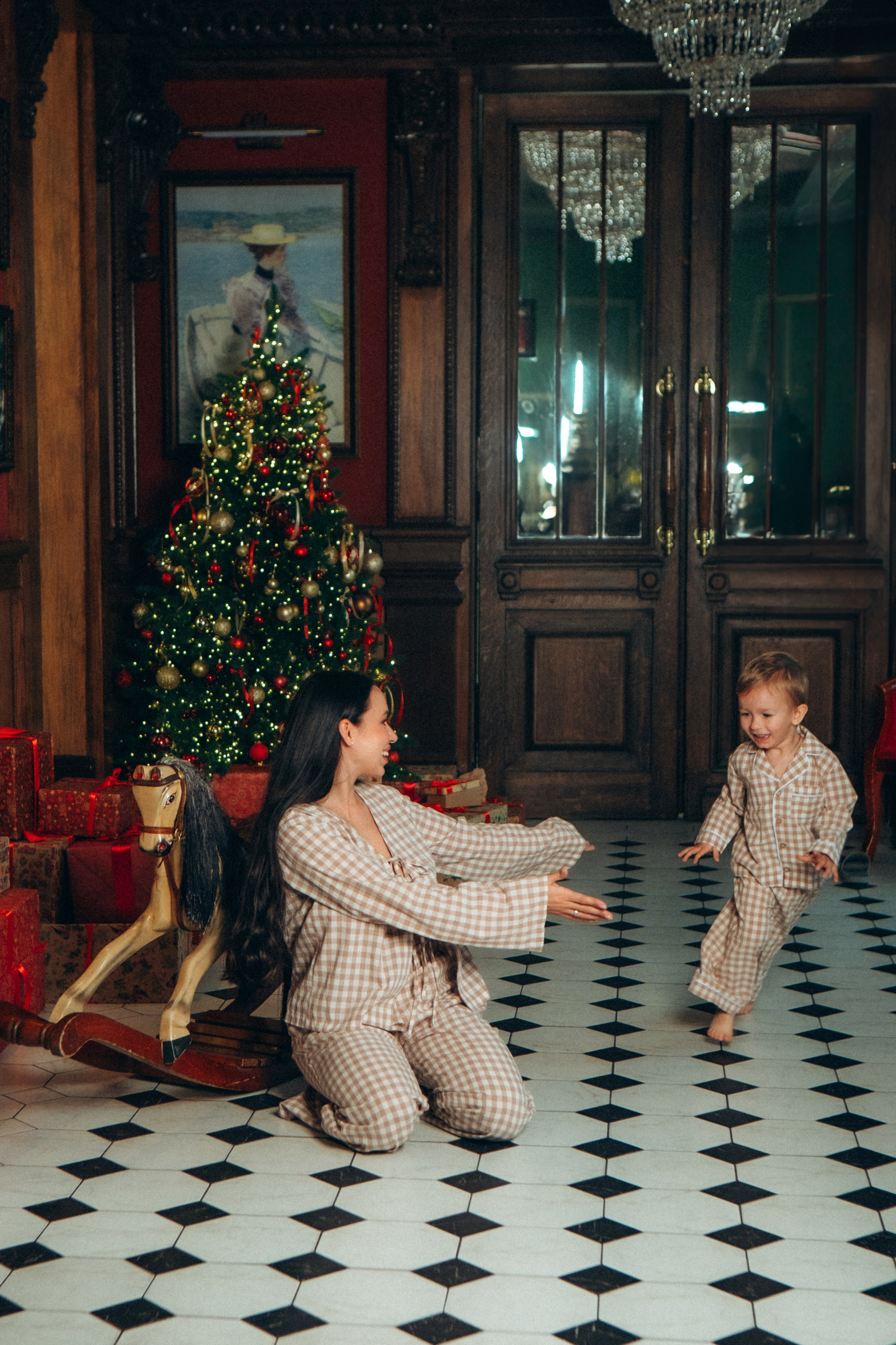 Семейная новогодняя фотосессия. Фотограф в Санкт-Петербурге Кристина Брянская