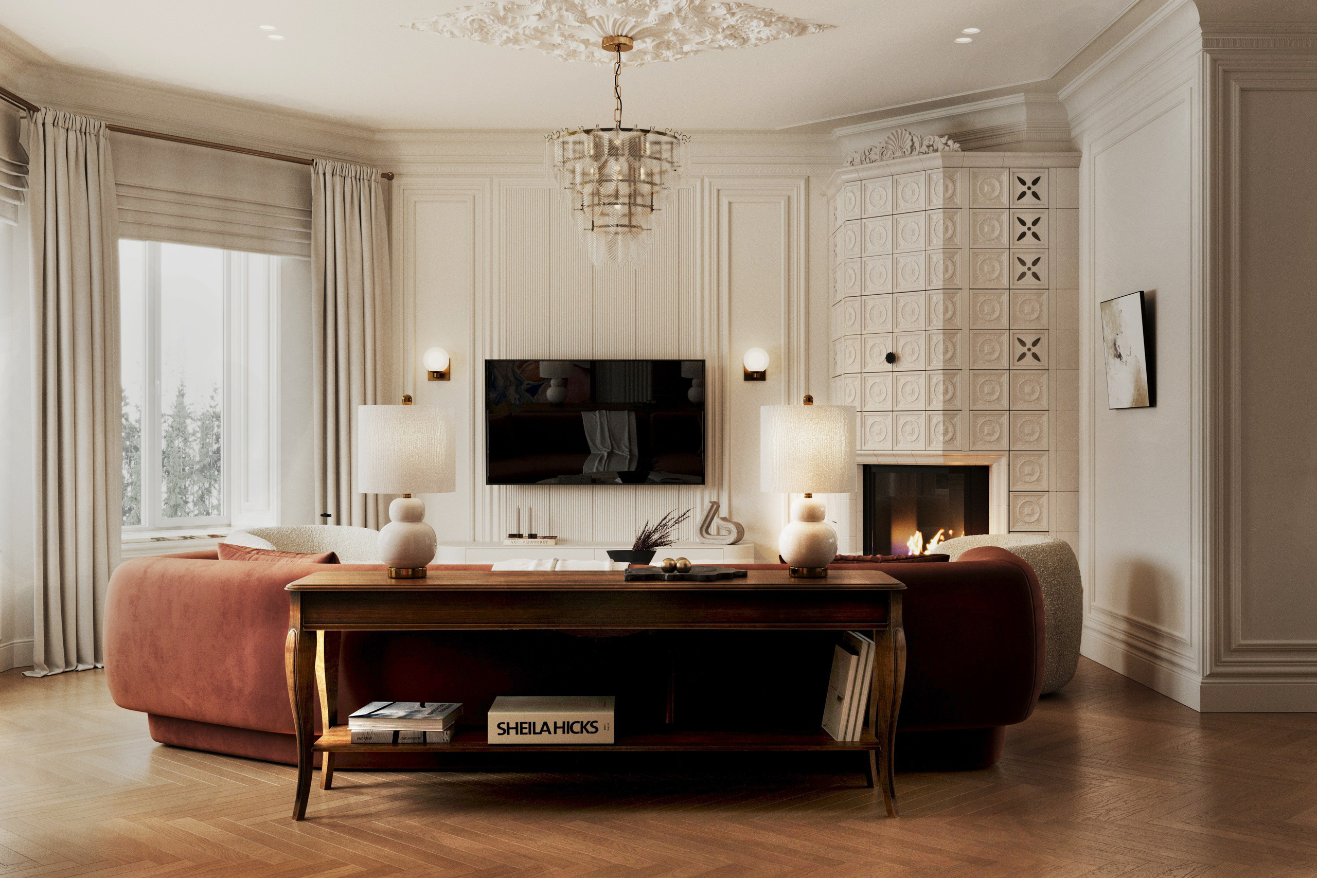 Дом в центре города. 1 этаж. Дизайнер интерьера вашего дома мечты