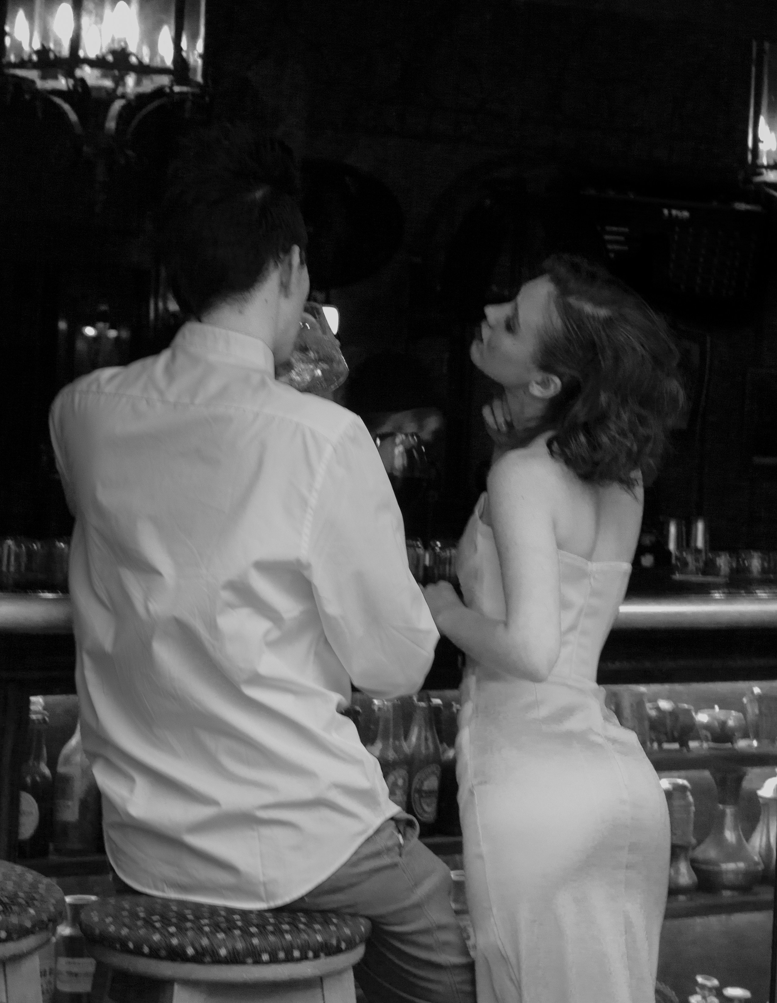 Meeting at the bar. Alyona Pukhanova — photographer, stylist, 3d designer, artist — Tbilisi, Georgia