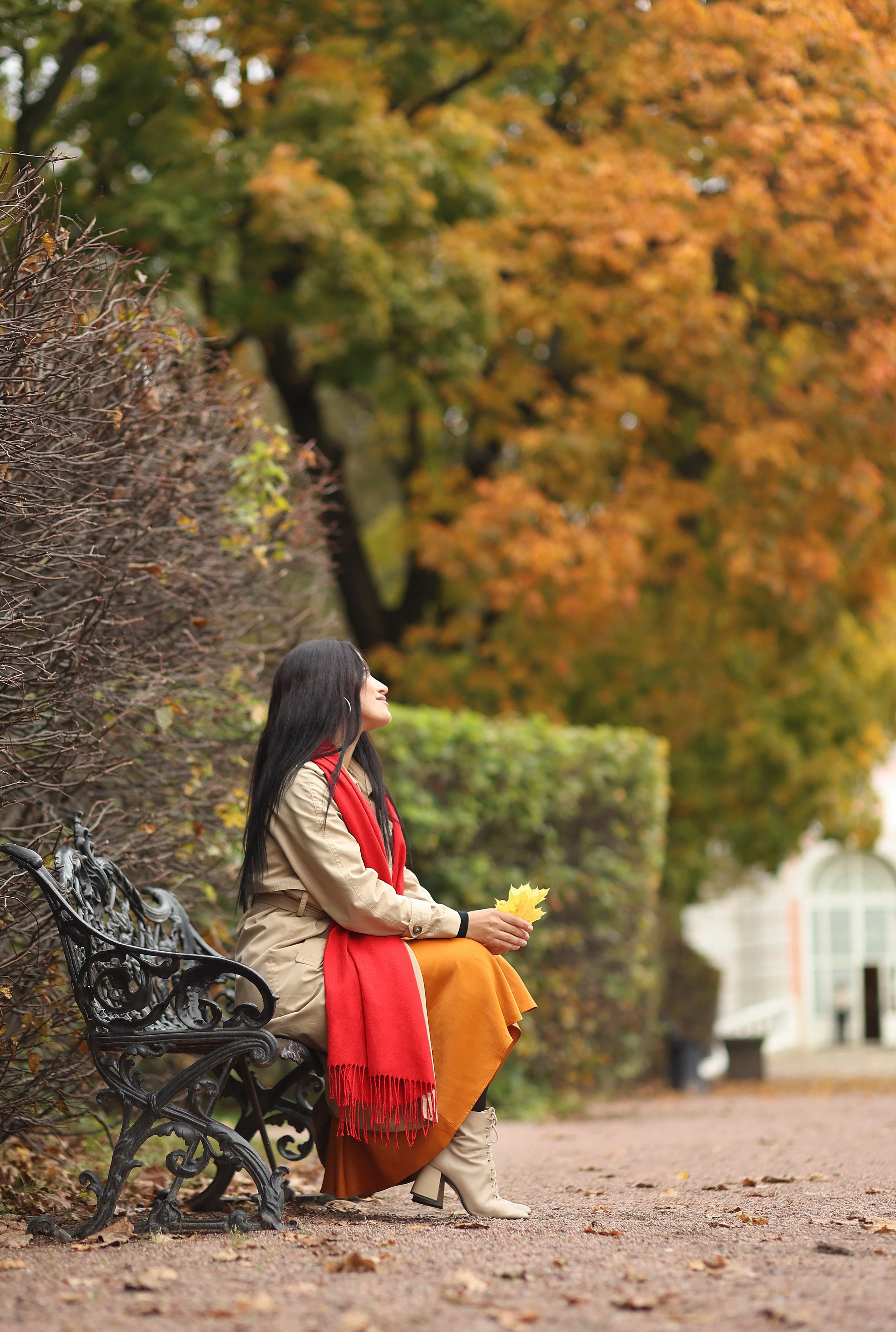 Осенняя фотопрогулка. Портретный фотограф Москва