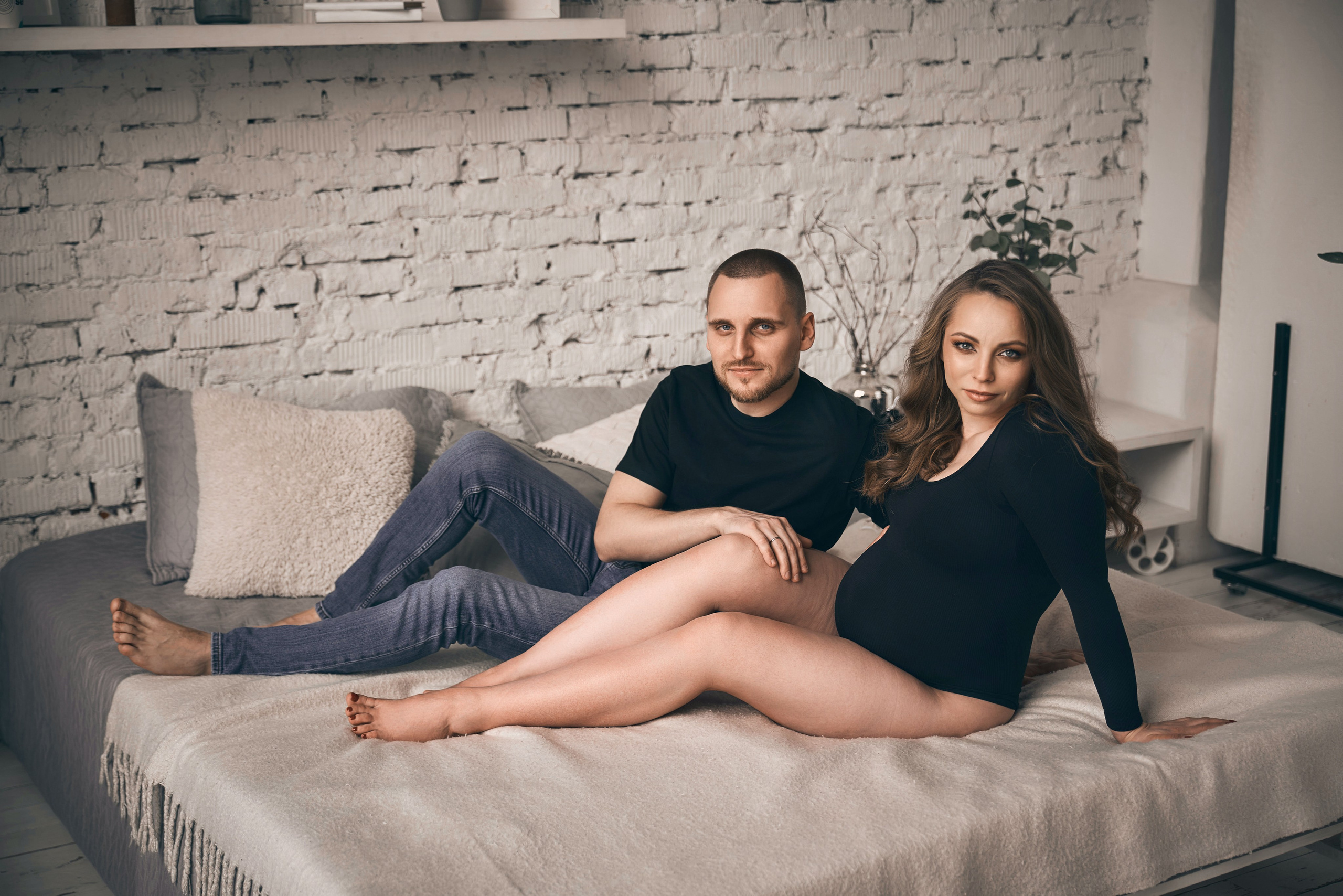 Семейная фотосессия беременности. Вячеслав и Александра