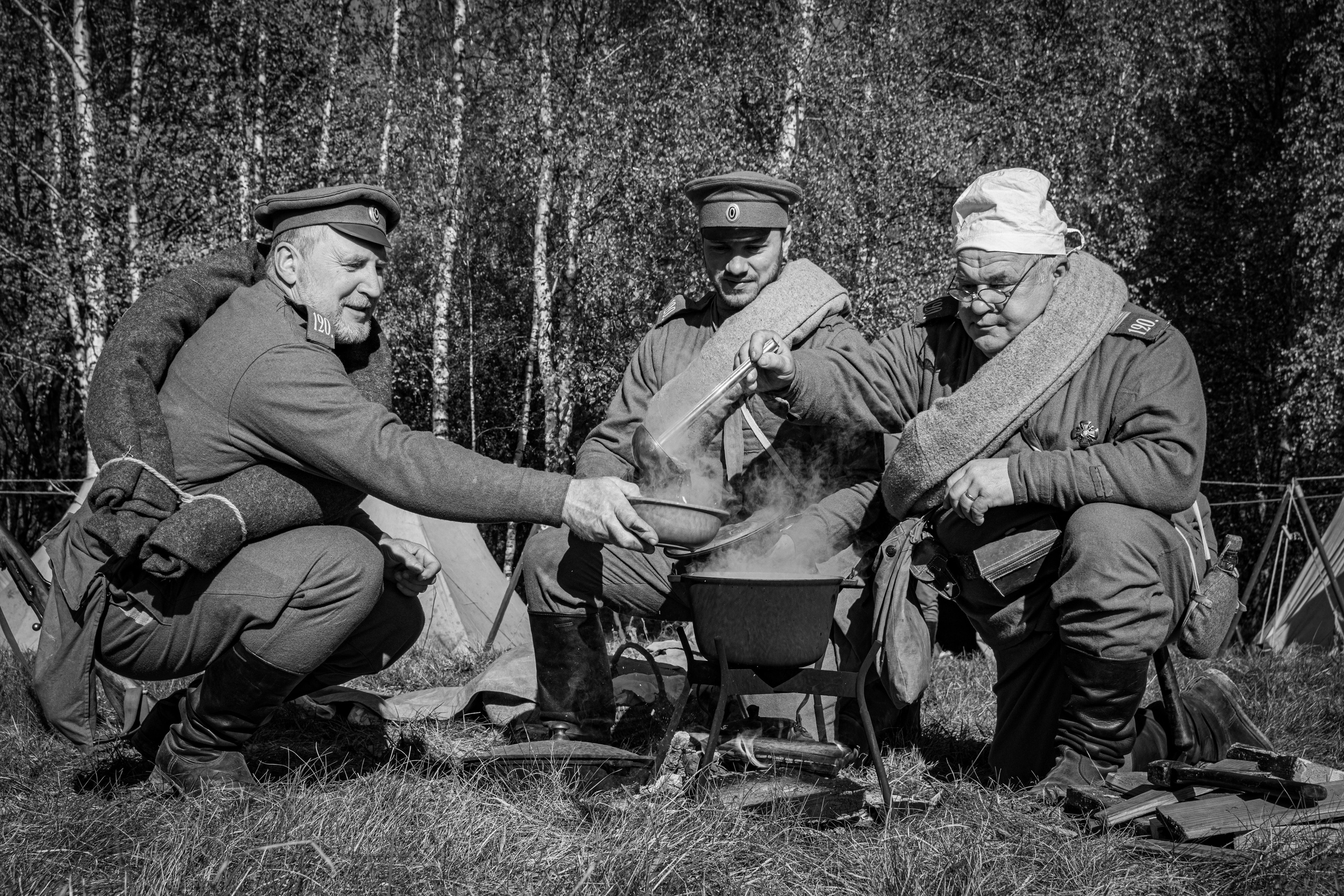 Белорусская военно-историческая реконструкция. Репортажный фотограф Глеб Лысковец