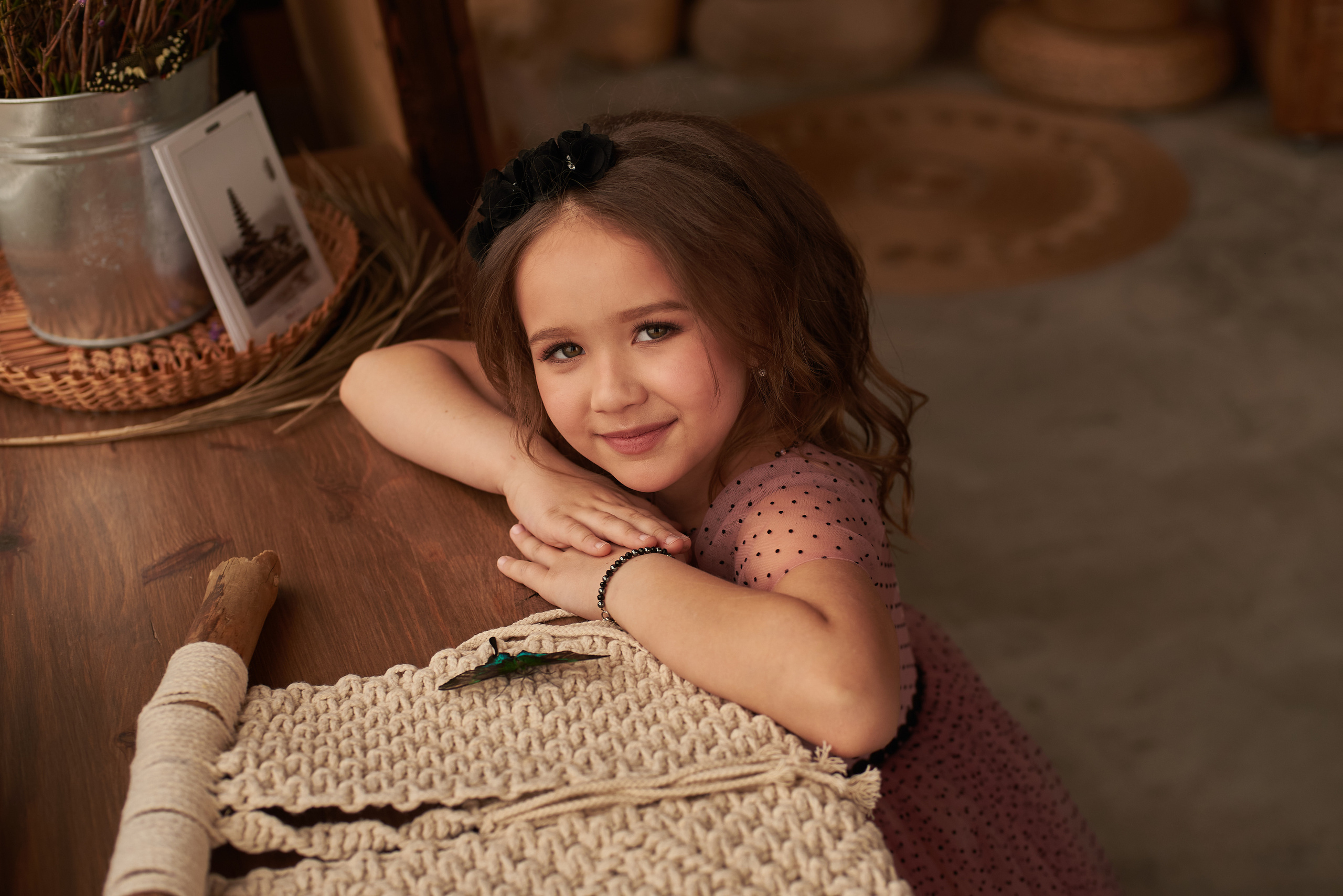 Фотопроет для детей с живыми бабочками в Красноярске. Фотограф в Красноярске Шепелева Мария