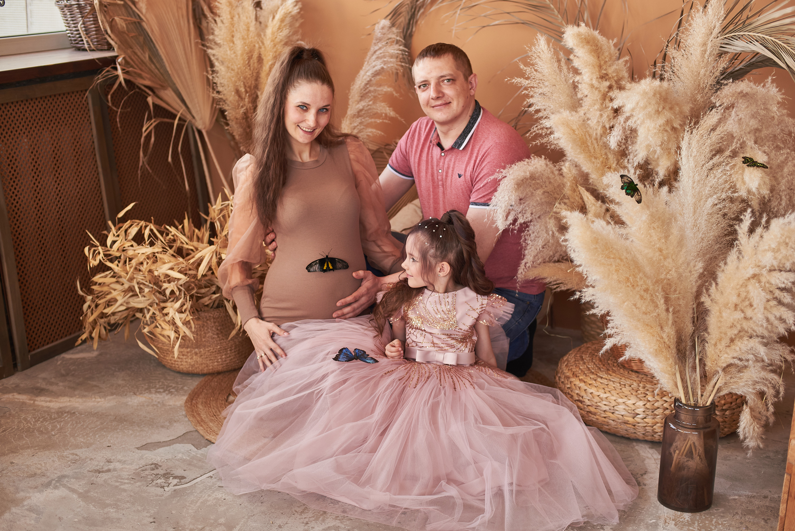 Фотопроет для детей с живыми бабочками в Красноярске. Фотограф в Красноярске Шепелева Мария