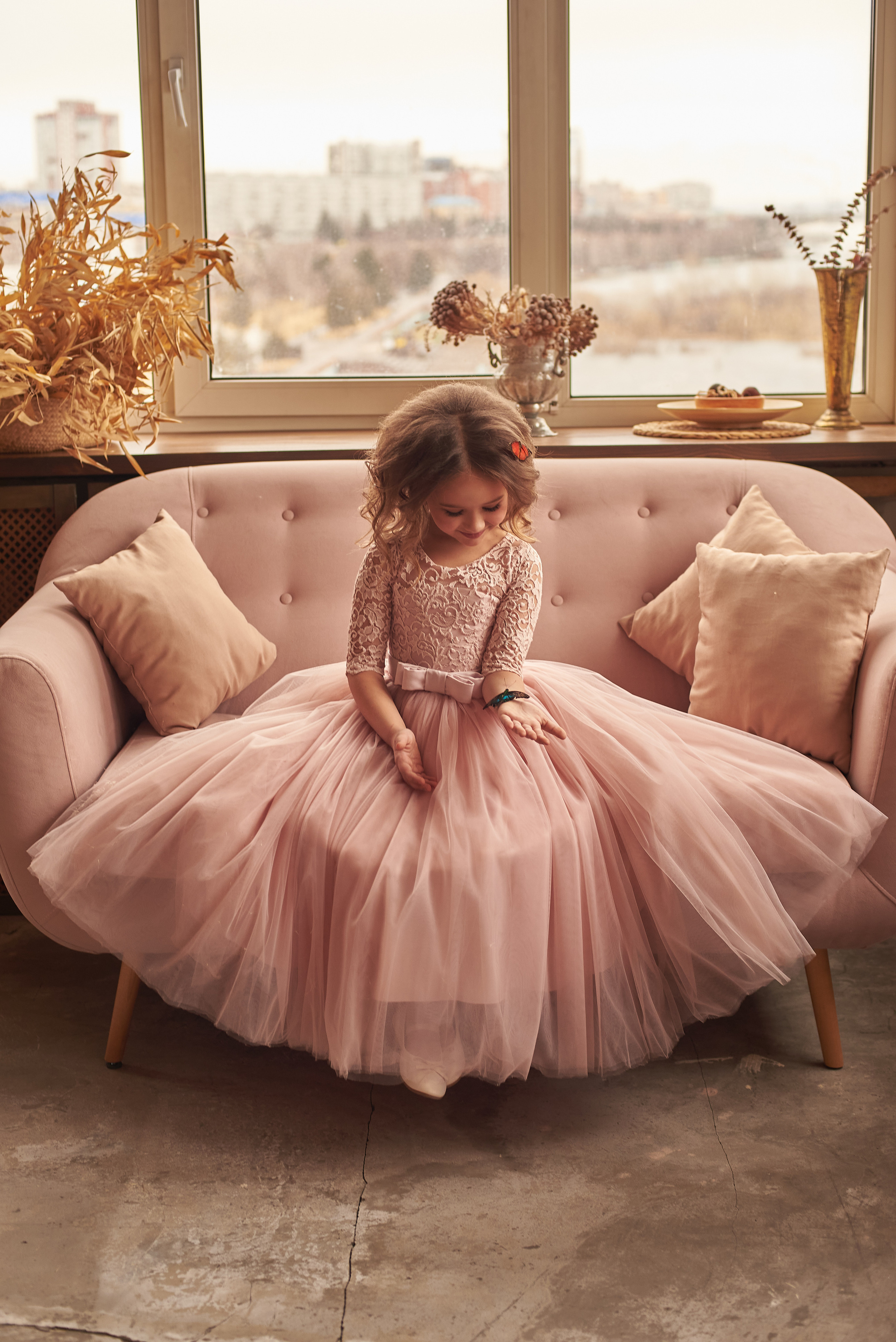 Фотопроет для детей с живыми бабочками в Красноярске. Фотограф в Красноярске Шепелева Мария