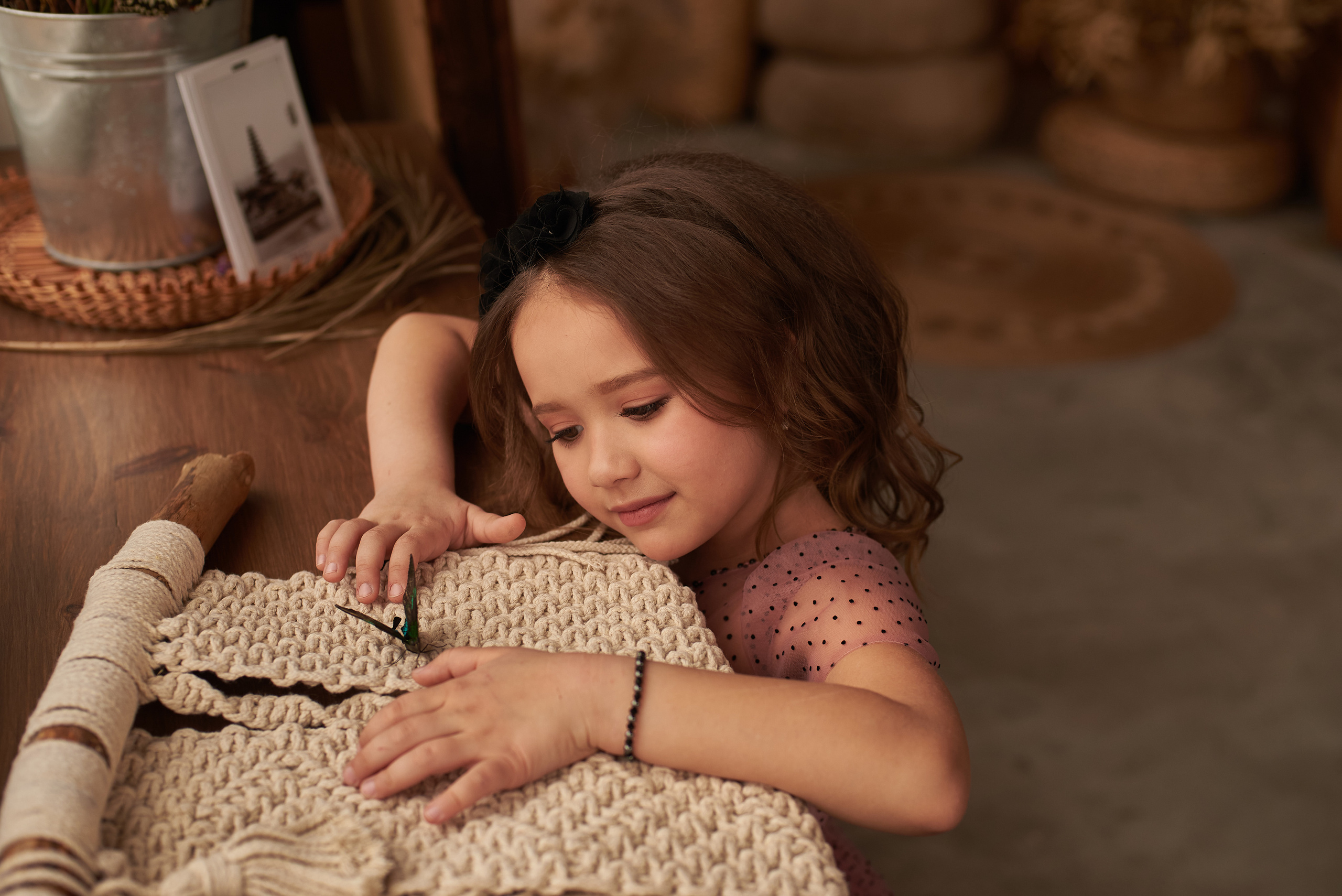 Фотопроет для детей с живыми бабочками в Красноярске. Фотограф в Красноярске Шепелева Мария