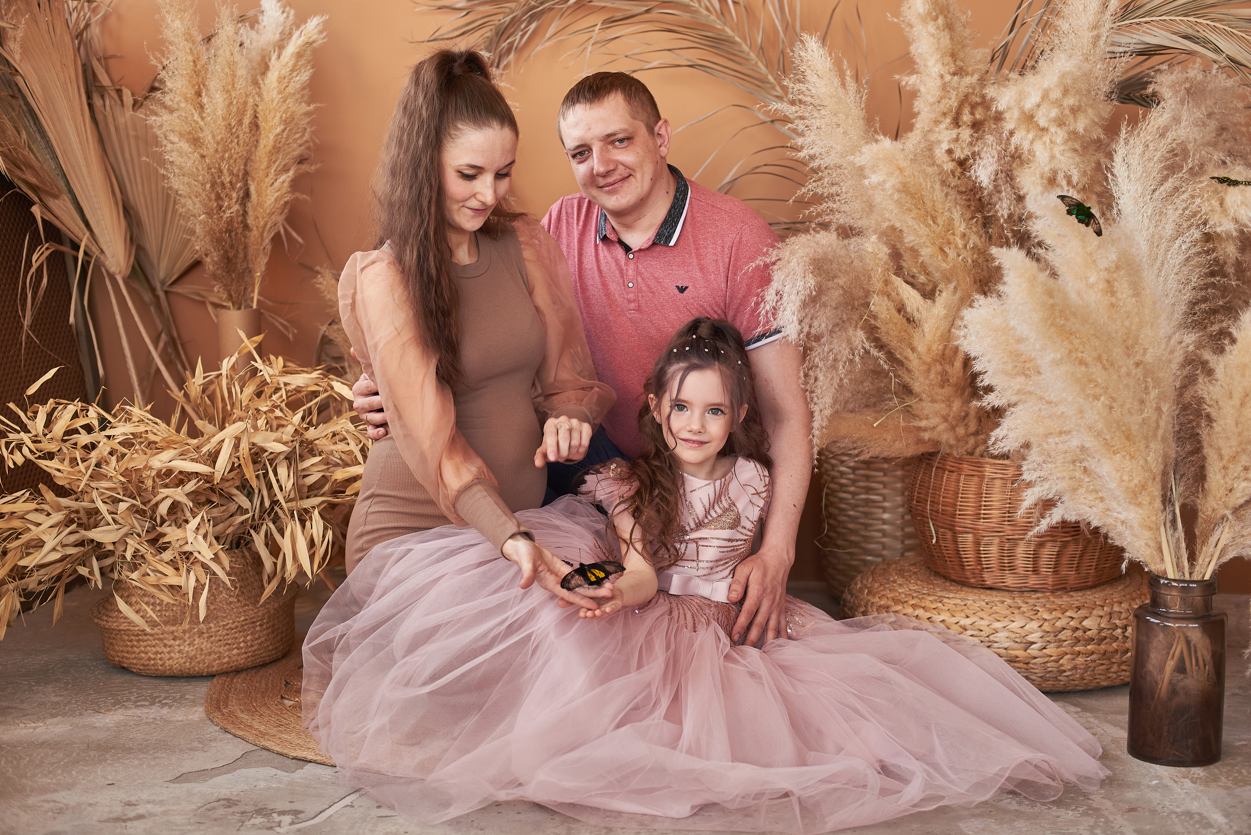 Фотопроет для детей с живыми бабочками в Красноярске. Фотограф в Красноярске Шепелева Мария