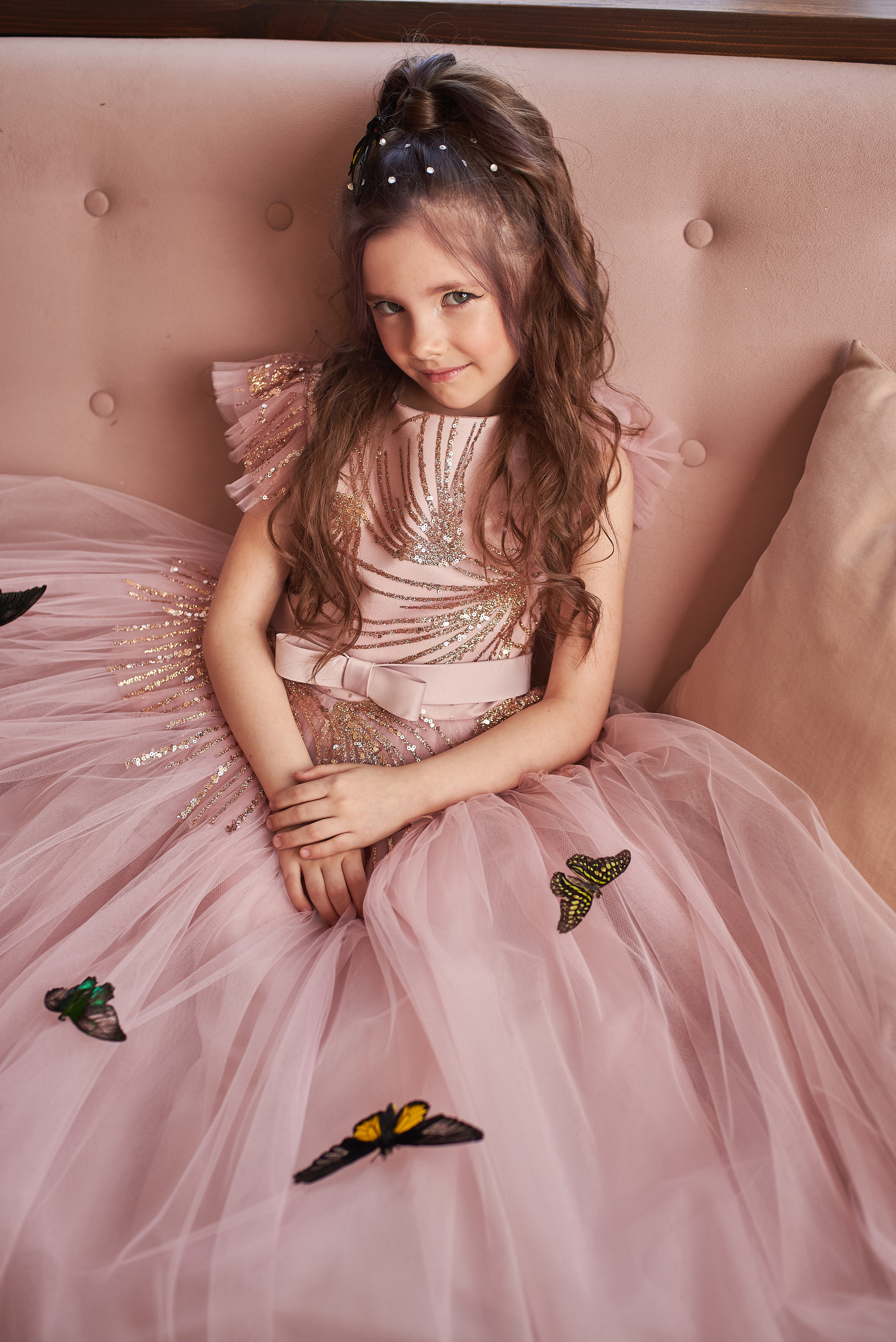 Фотопроет для детей с живыми бабочками в Красноярске. Фотограф в Красноярске Шепелева Мария