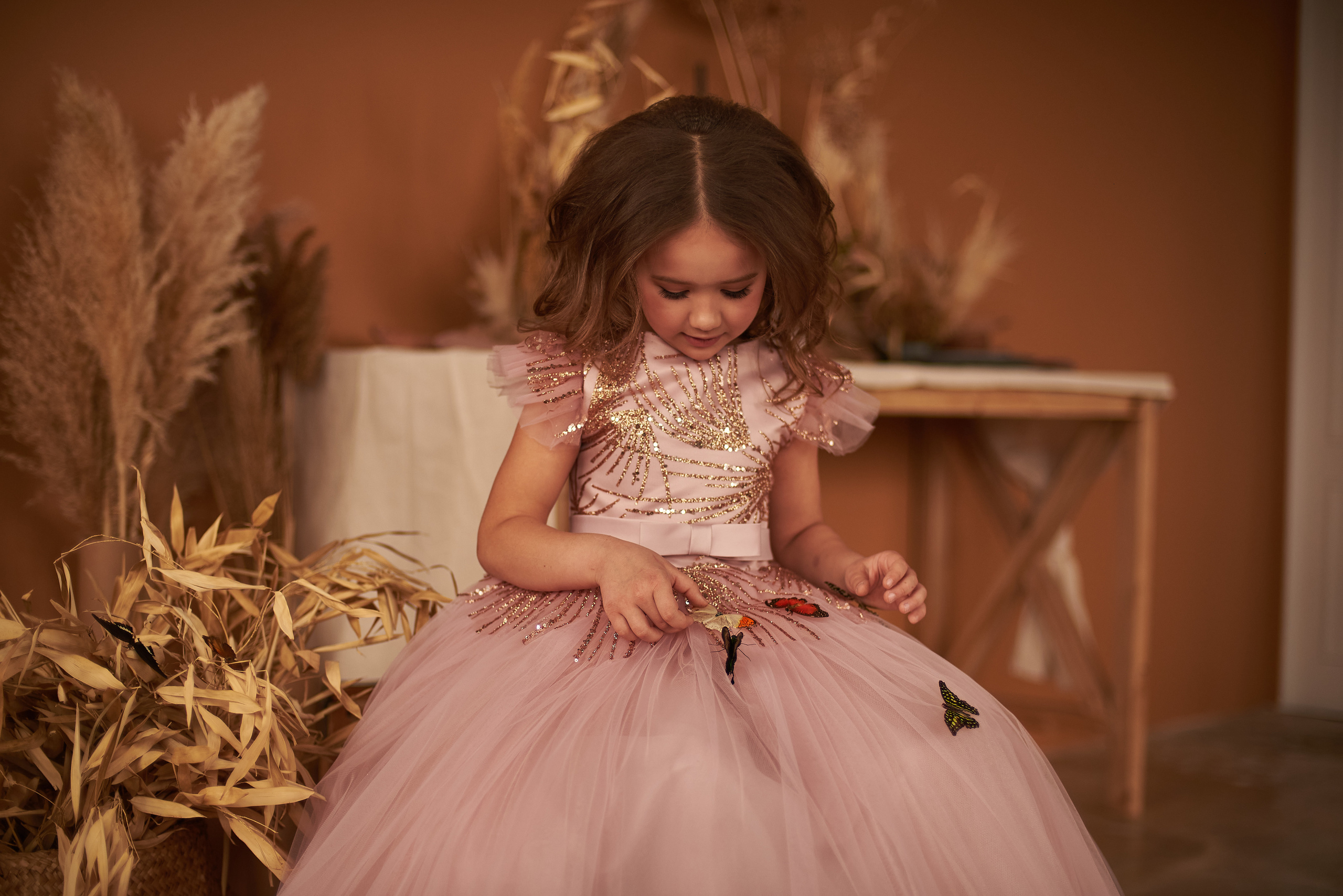 Фотопроет для детей с живыми бабочками в Красноярске. Фотограф в Красноярске Шепелева Мария