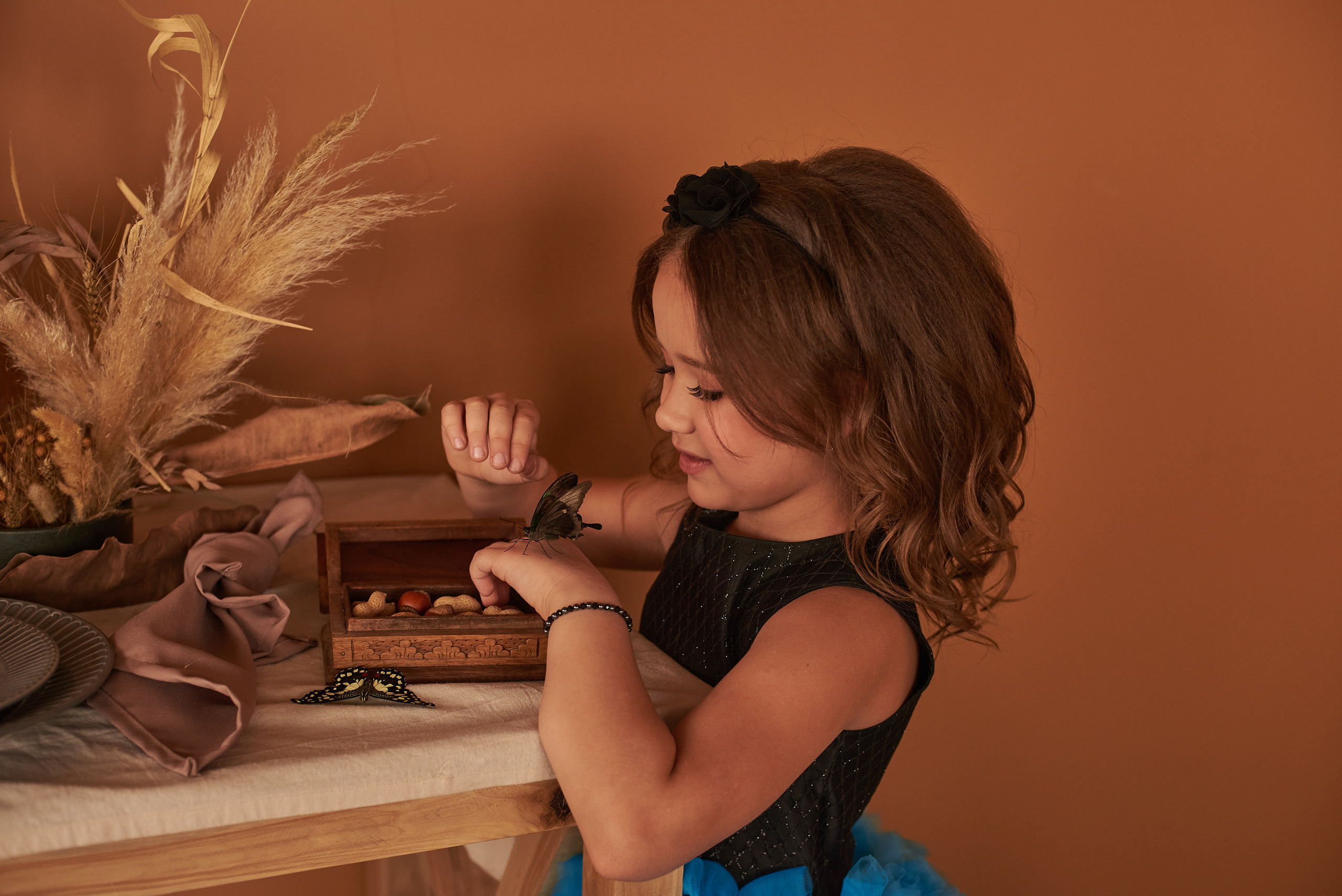 Фотопроет для детей с живыми бабочками в Красноярске. Фотограф в Красноярске Шепелева Мария