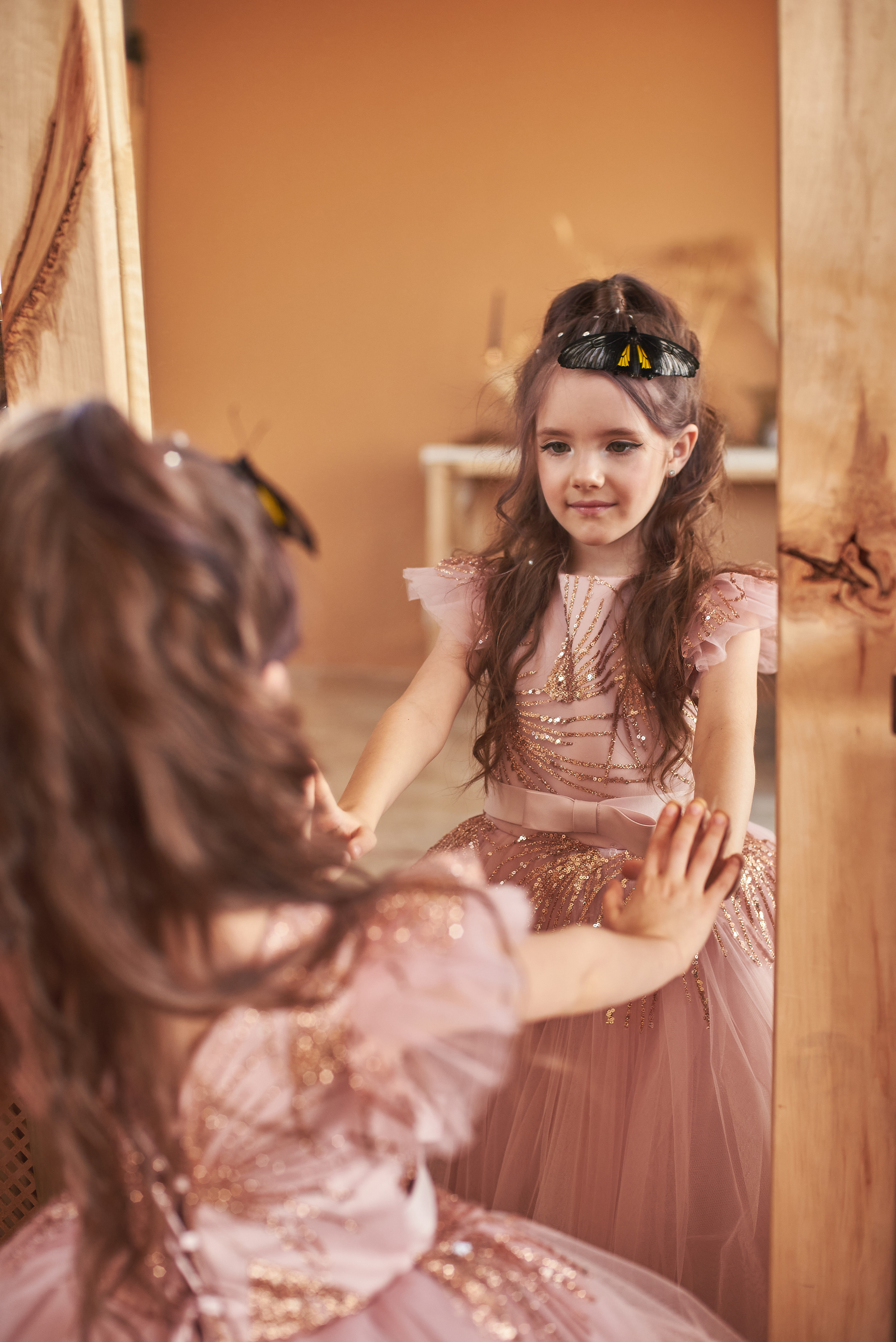 Фотопроет для детей с живыми бабочками в Красноярске. Фотограф в Красноярске Шепелева Мария