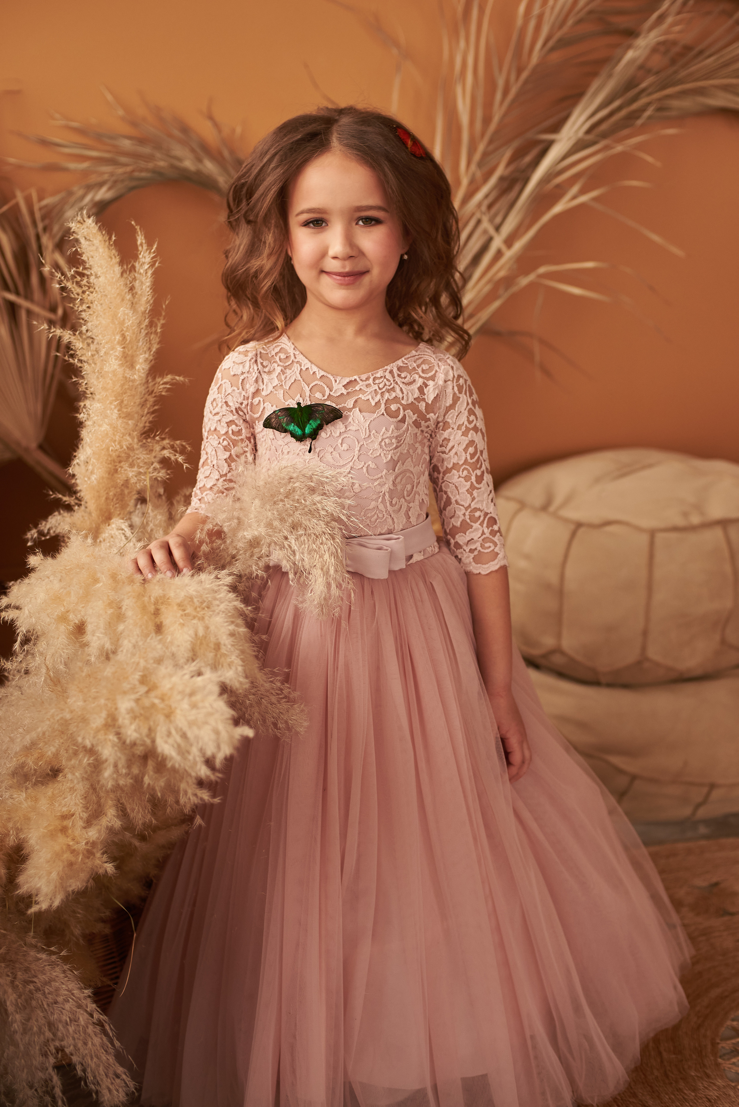 Фотопроет для детей с живыми бабочками в Красноярске. Фотограф в Красноярске Шепелева Мария