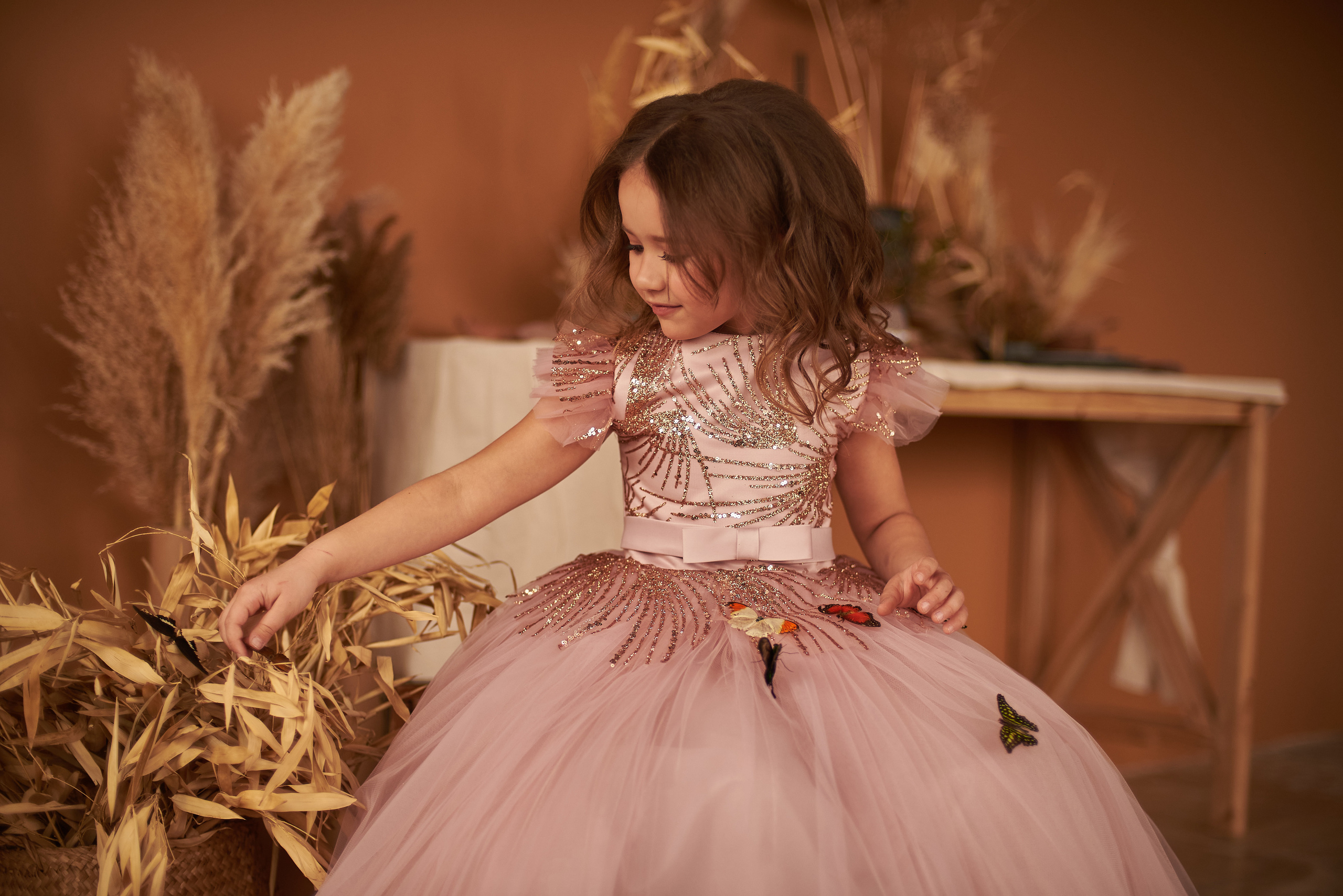 Фотопроет для детей с живыми бабочками в Красноярске. Фотограф в Красноярске Шепелева Мария