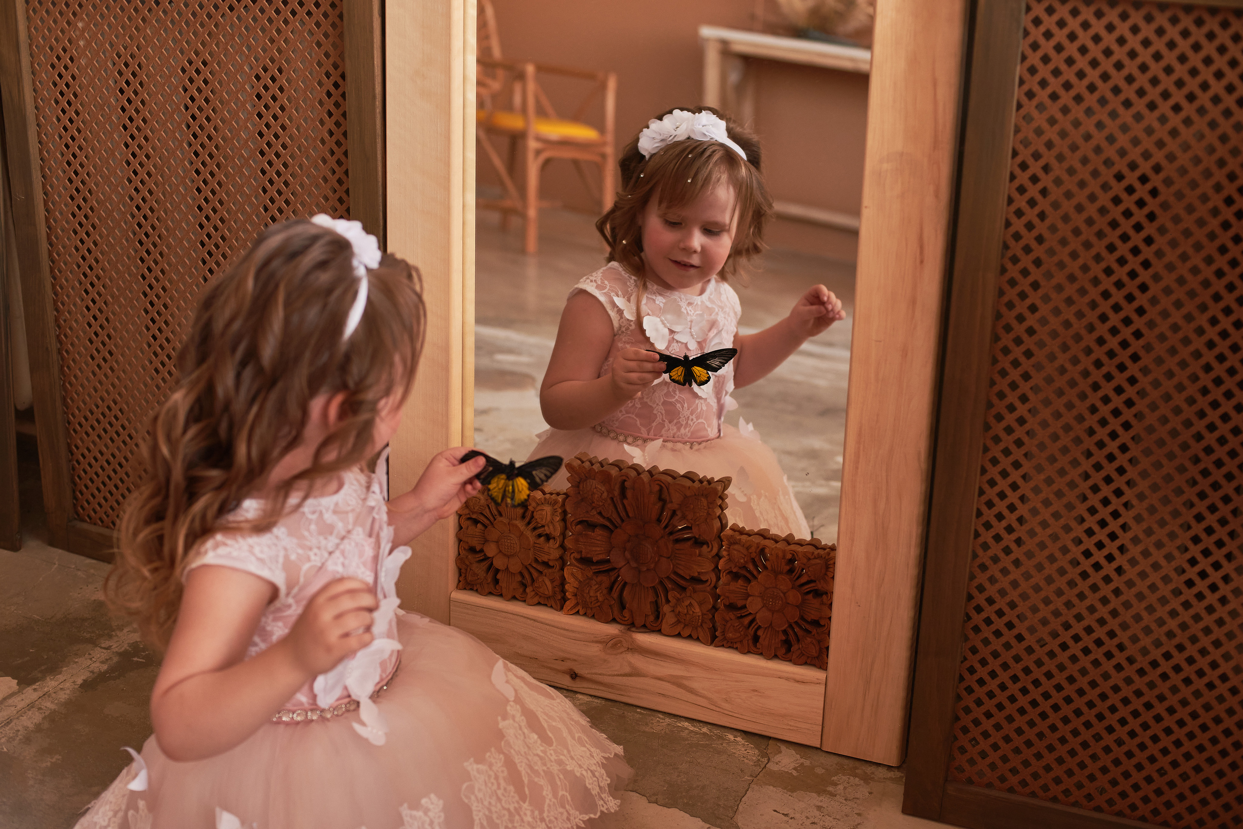 Фотопроет для детей с живыми бабочками в Красноярске. Фотограф в Красноярске Шепелева Мария