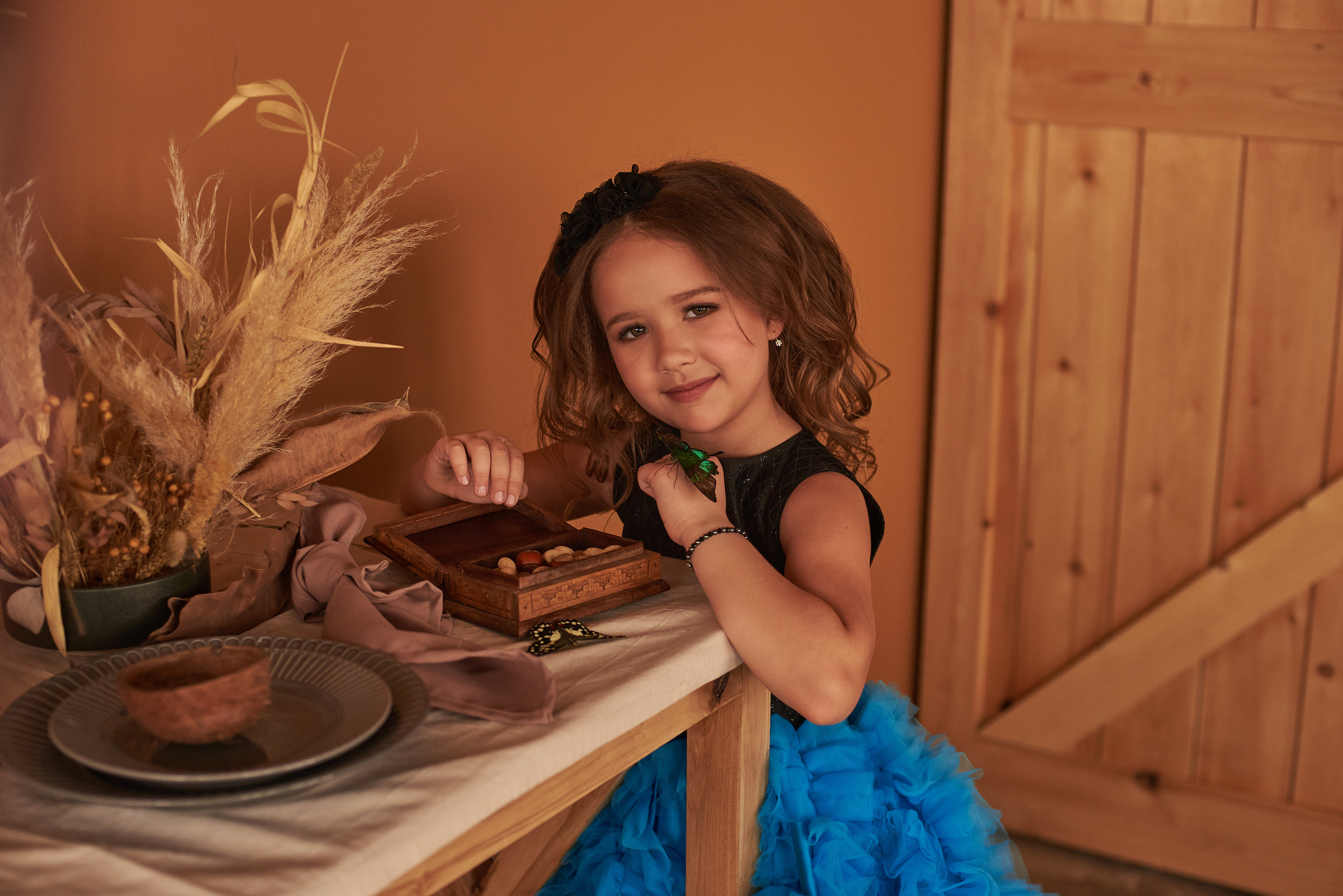 Фотопроет для детей с живыми бабочками в Красноярске. Фотограф в Красноярске Шепелева Мария