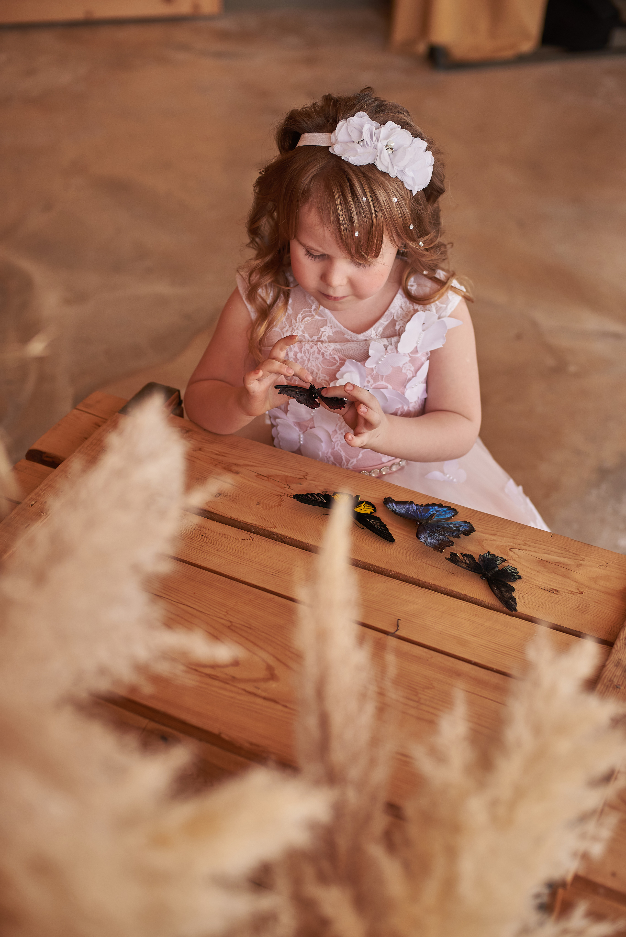 Фотопроет для детей с живыми бабочками в Красноярске. Фотограф в Красноярске Шепелева Мария