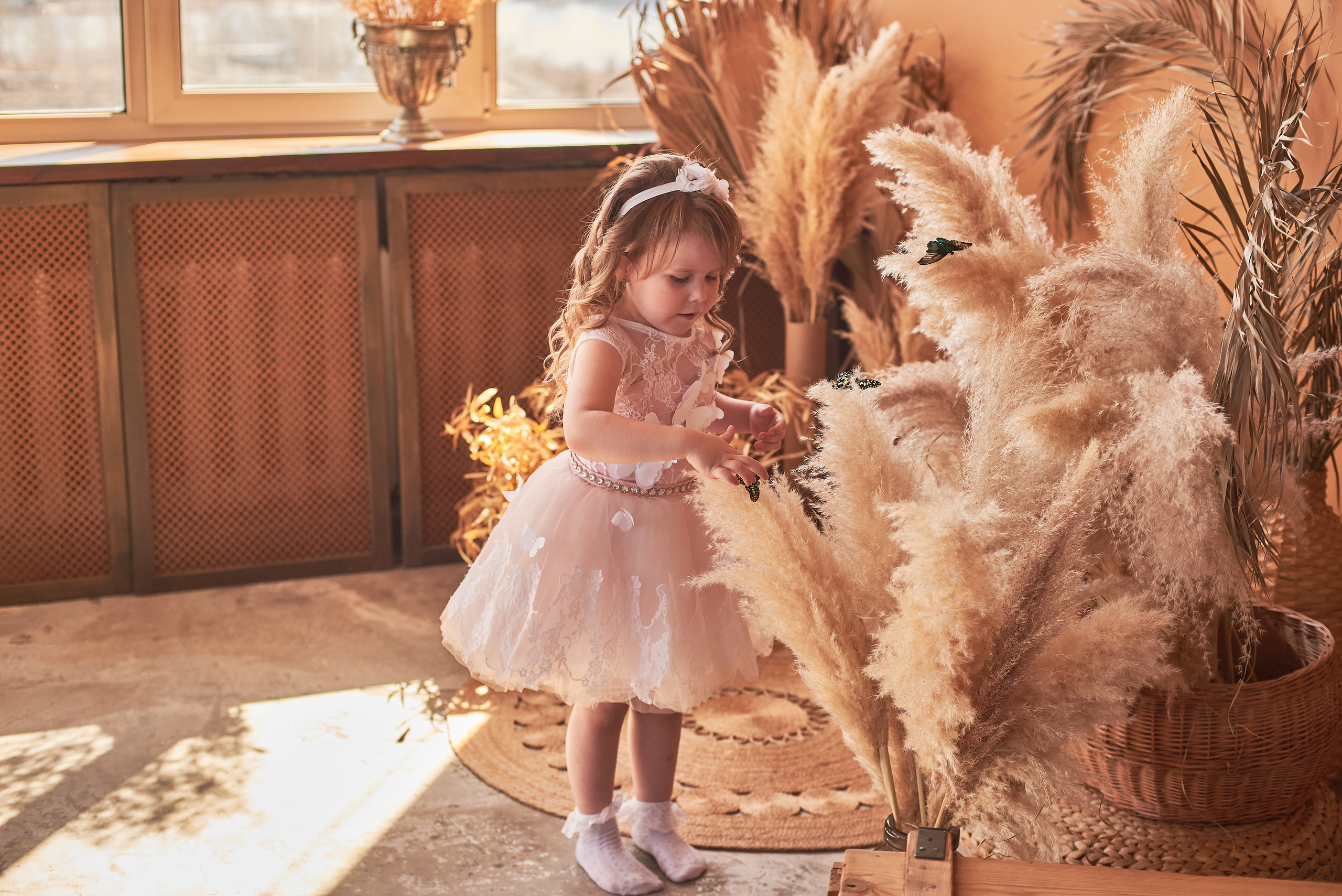 Фотопроет для детей с живыми бабочками в Красноярске. Фотограф в Красноярске Шепелева Мария