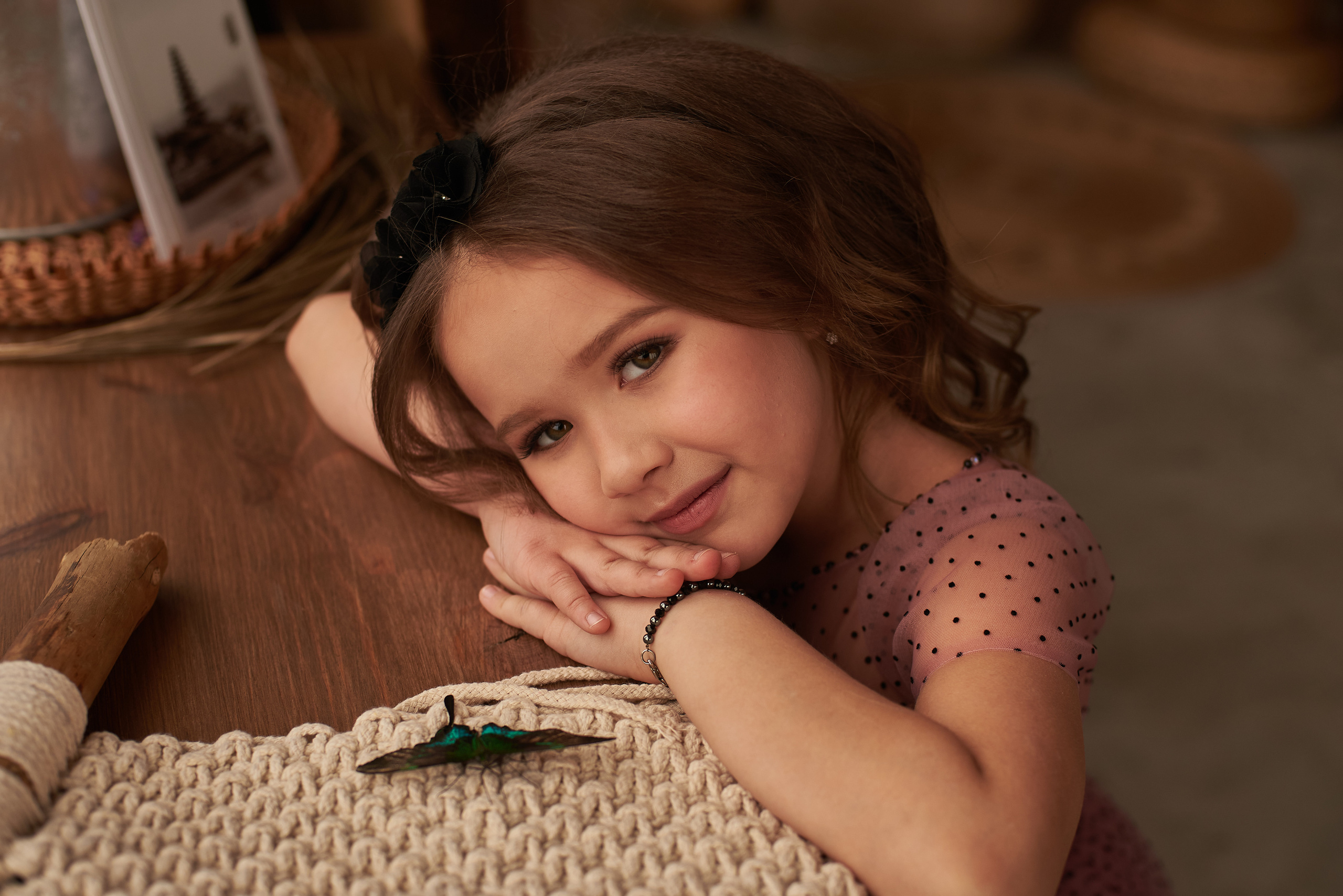 Фотопроет для детей с живыми бабочками в Красноярске. Фотограф в Красноярске Шепелева Мария