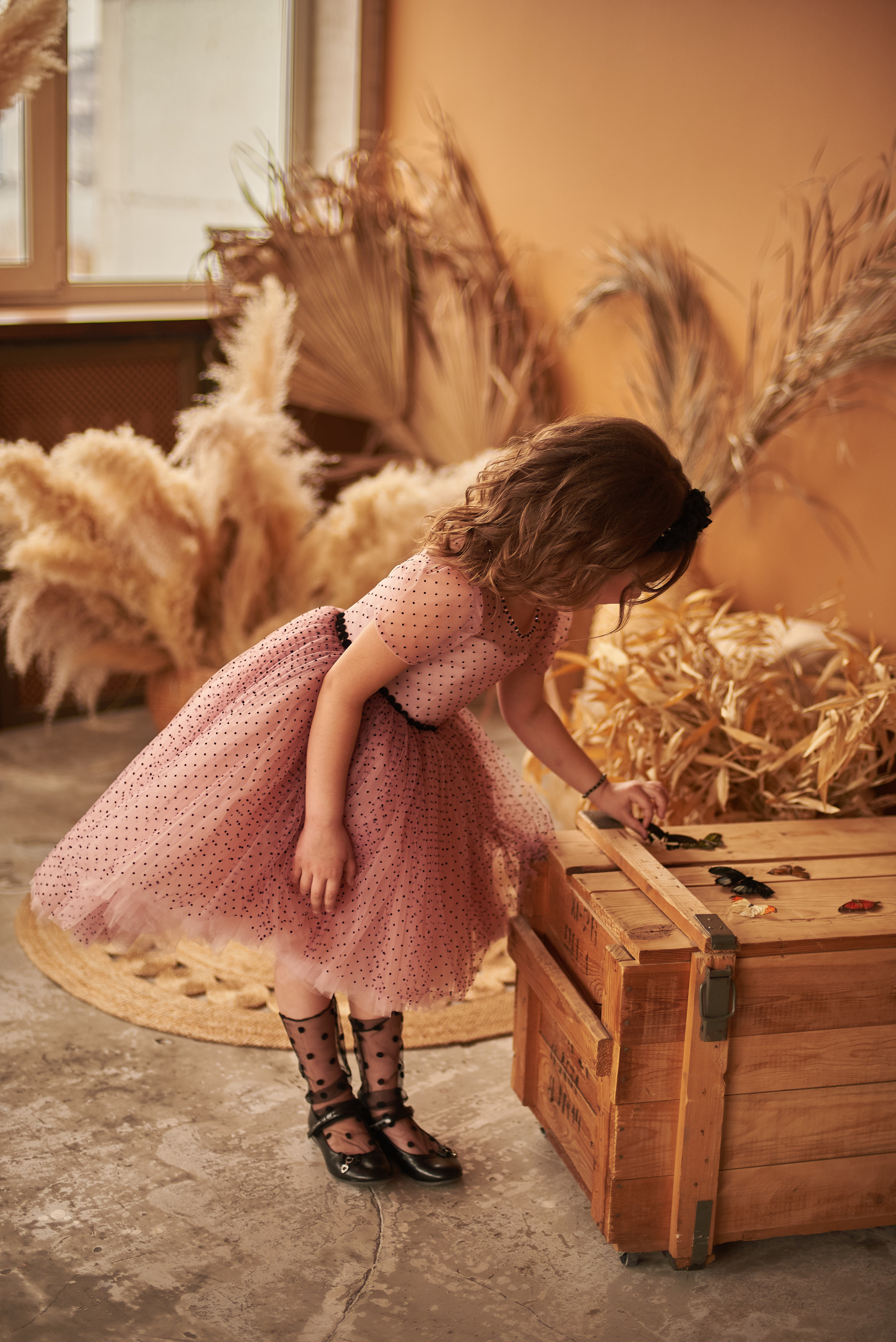 Фотопроет для детей с живыми бабочками в Красноярске. Фотограф в Красноярске Шепелева Мария