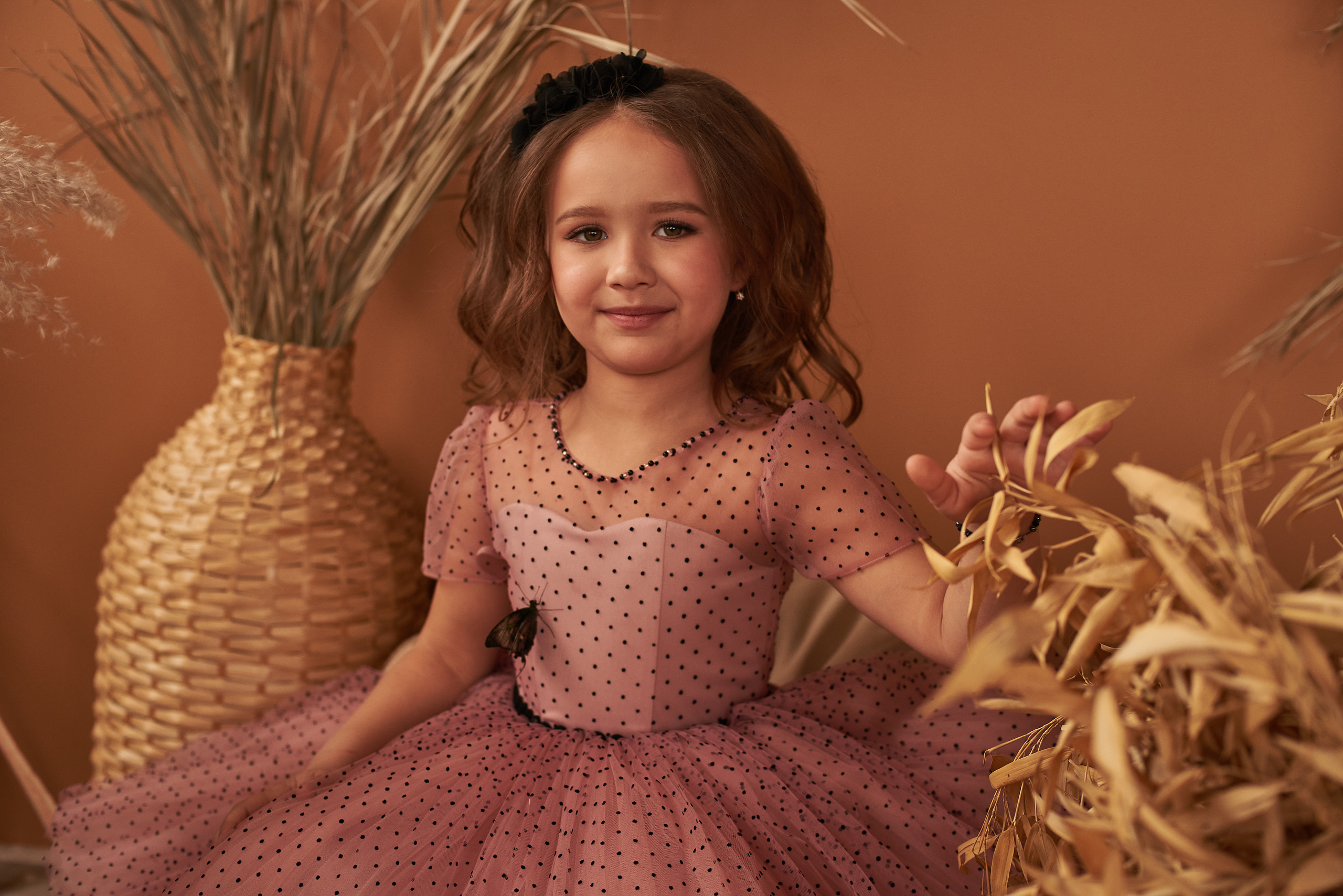 Фотопроет для детей с живыми бабочками в Красноярске. Фотограф в Красноярске Шепелева Мария